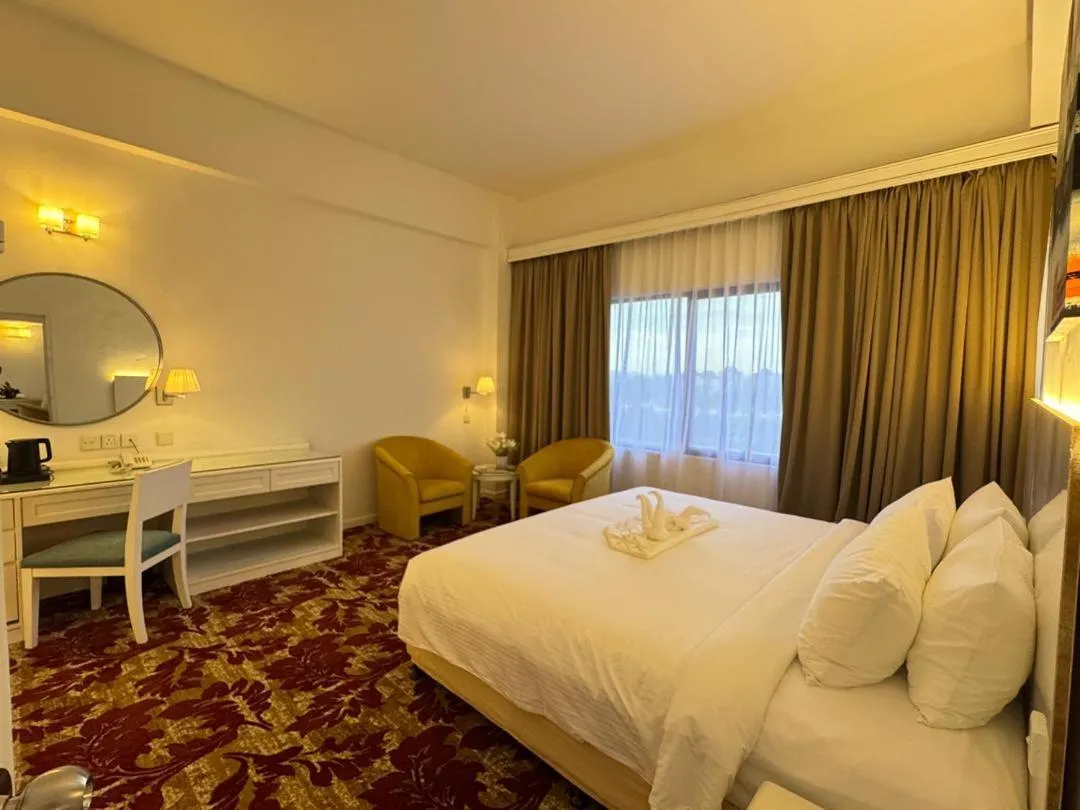 Bed in ROYAL PARK HOTEL @ UNITEN