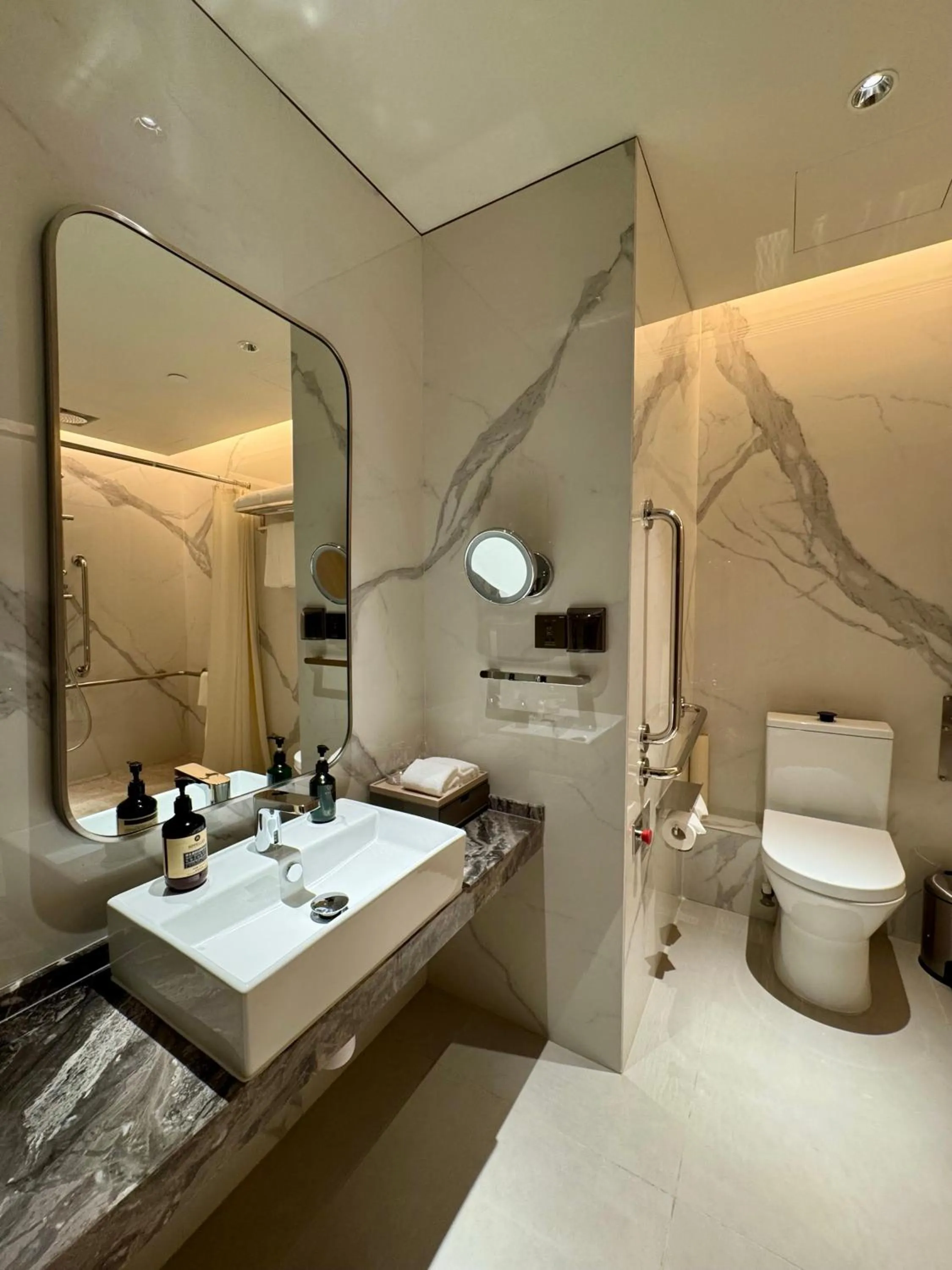 Bathroom in Ascott North Point Hong Kong