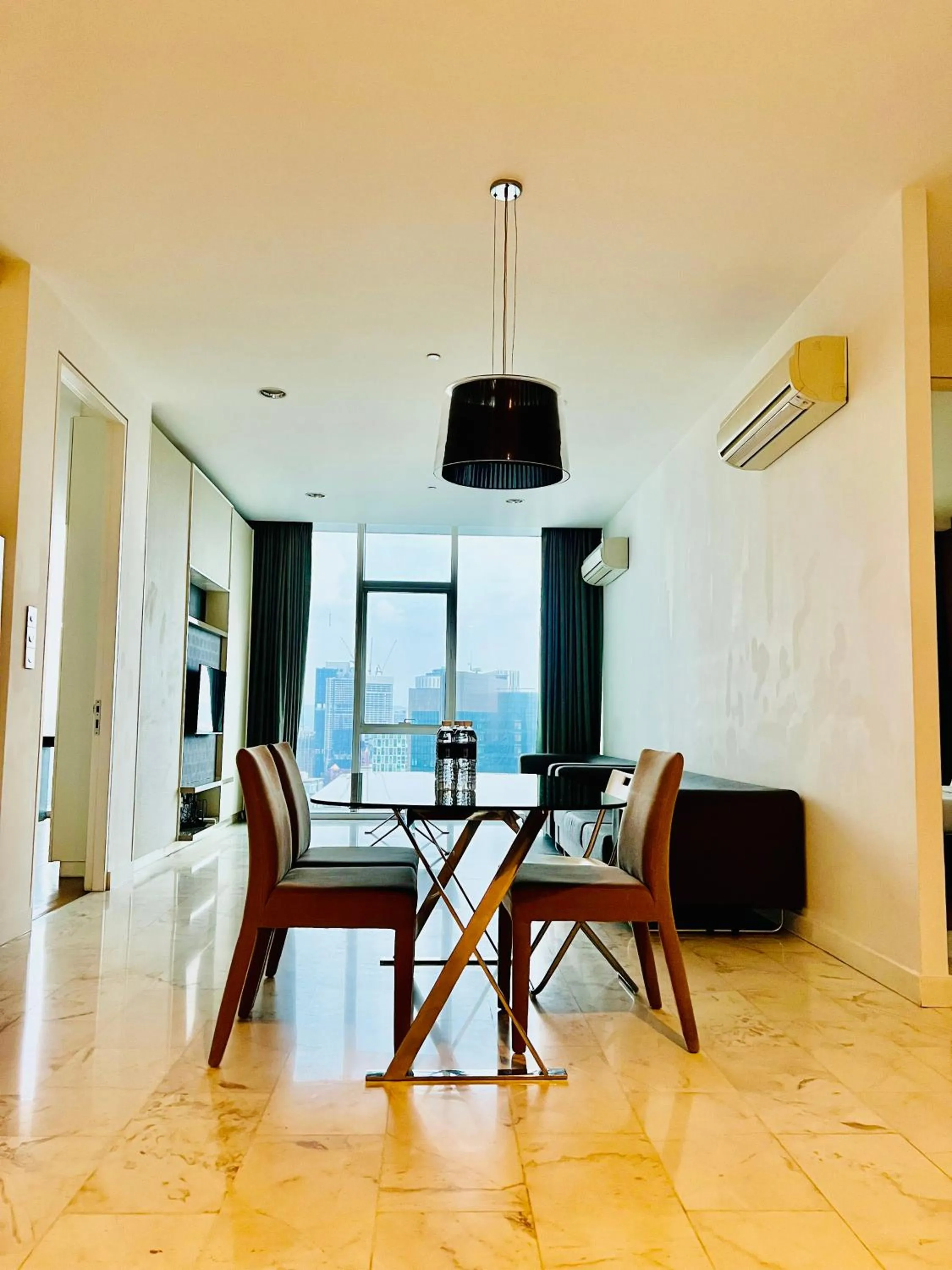 Dining area in Astern Suites at Platinum KLCC