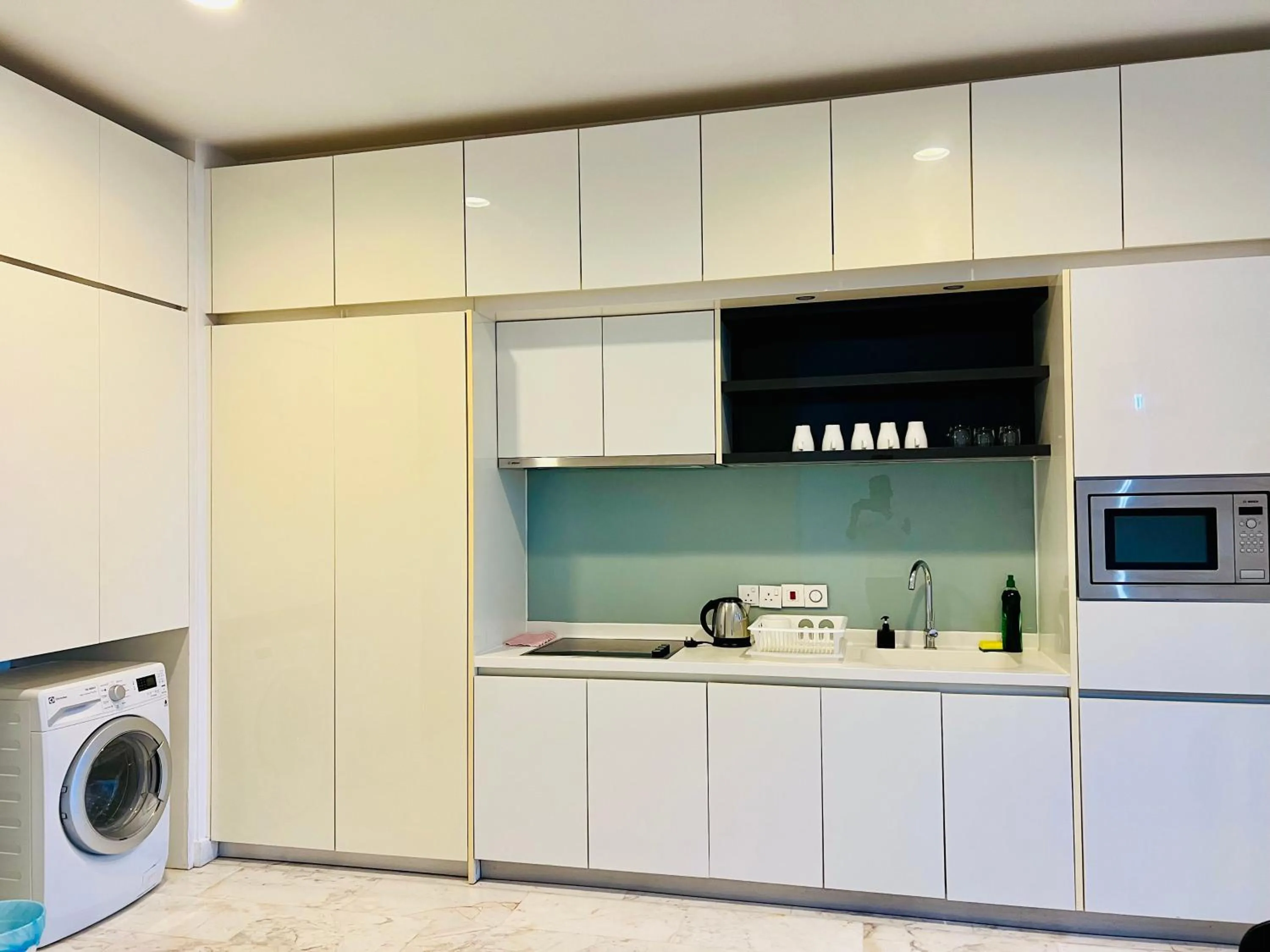 Kitchen or kitchenette in Astern Suites at Platinum KLCC