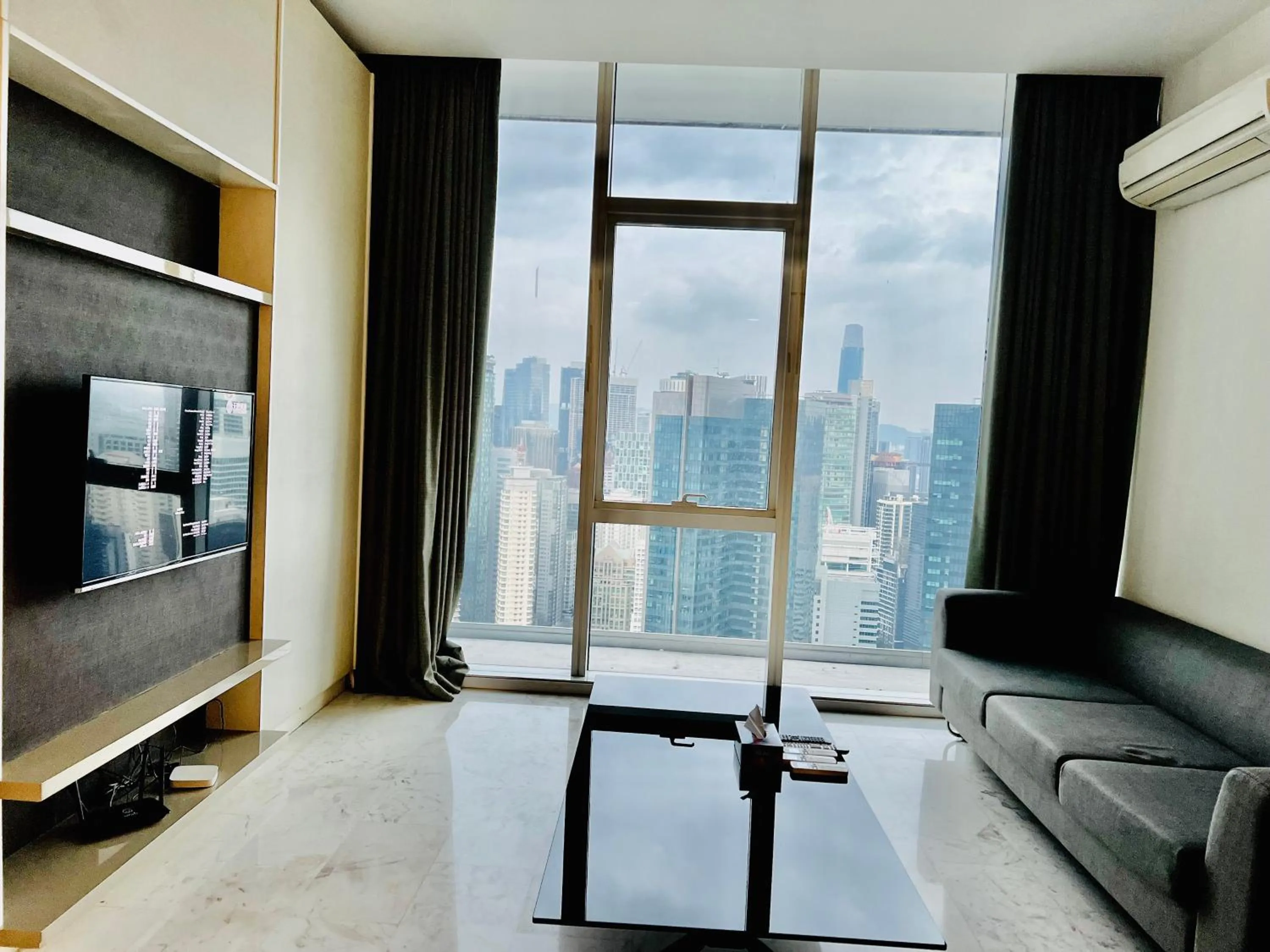 Seating area in Astern Suites at Platinum KLCC