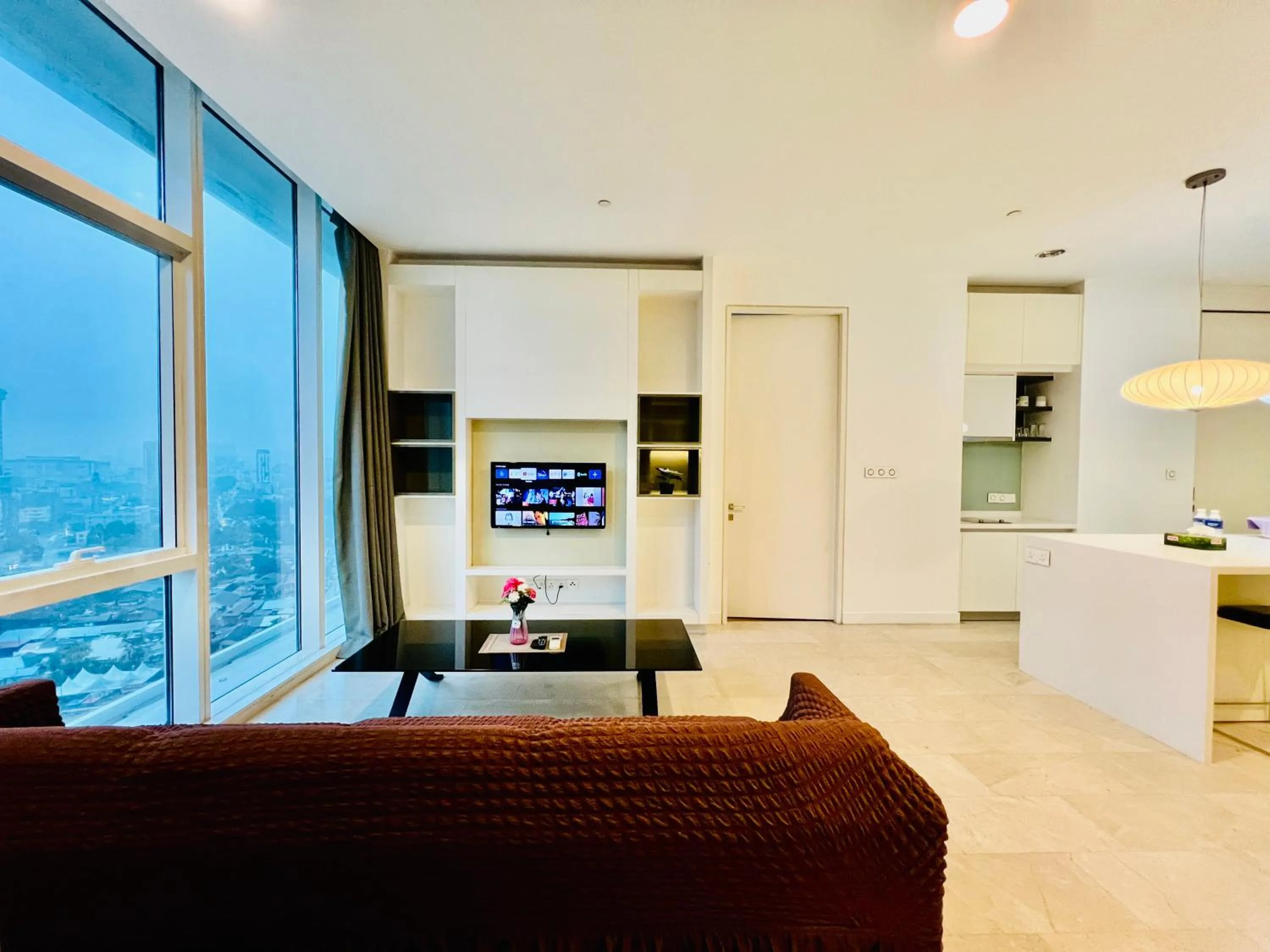 TV and multimedia in Astern Suites at Platinum KLCC