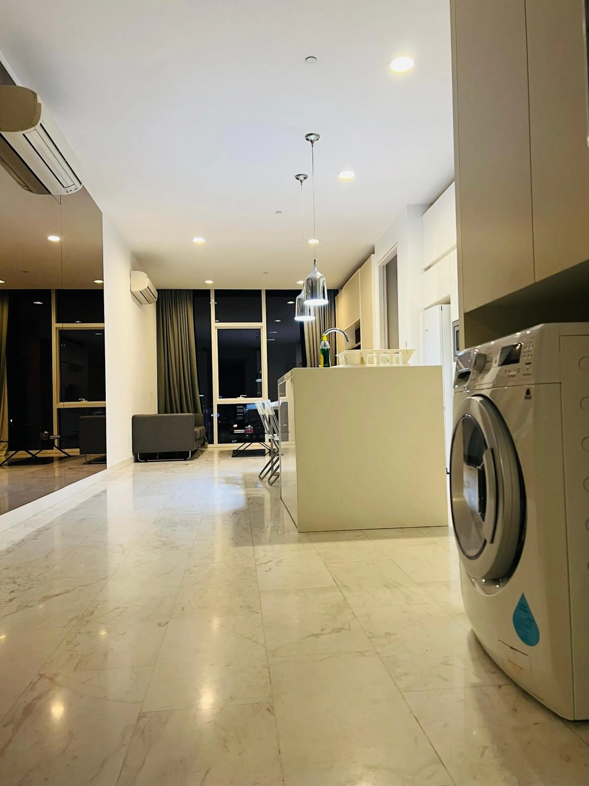 washing machine in Astern Suites at Platinum KLCC