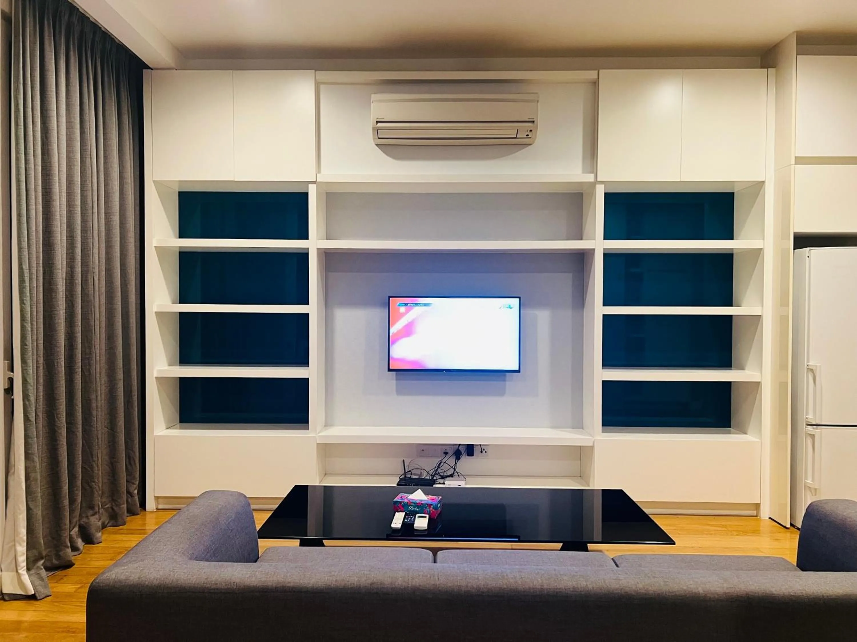 TV and multimedia in Astern Suites at Platinum KLCC