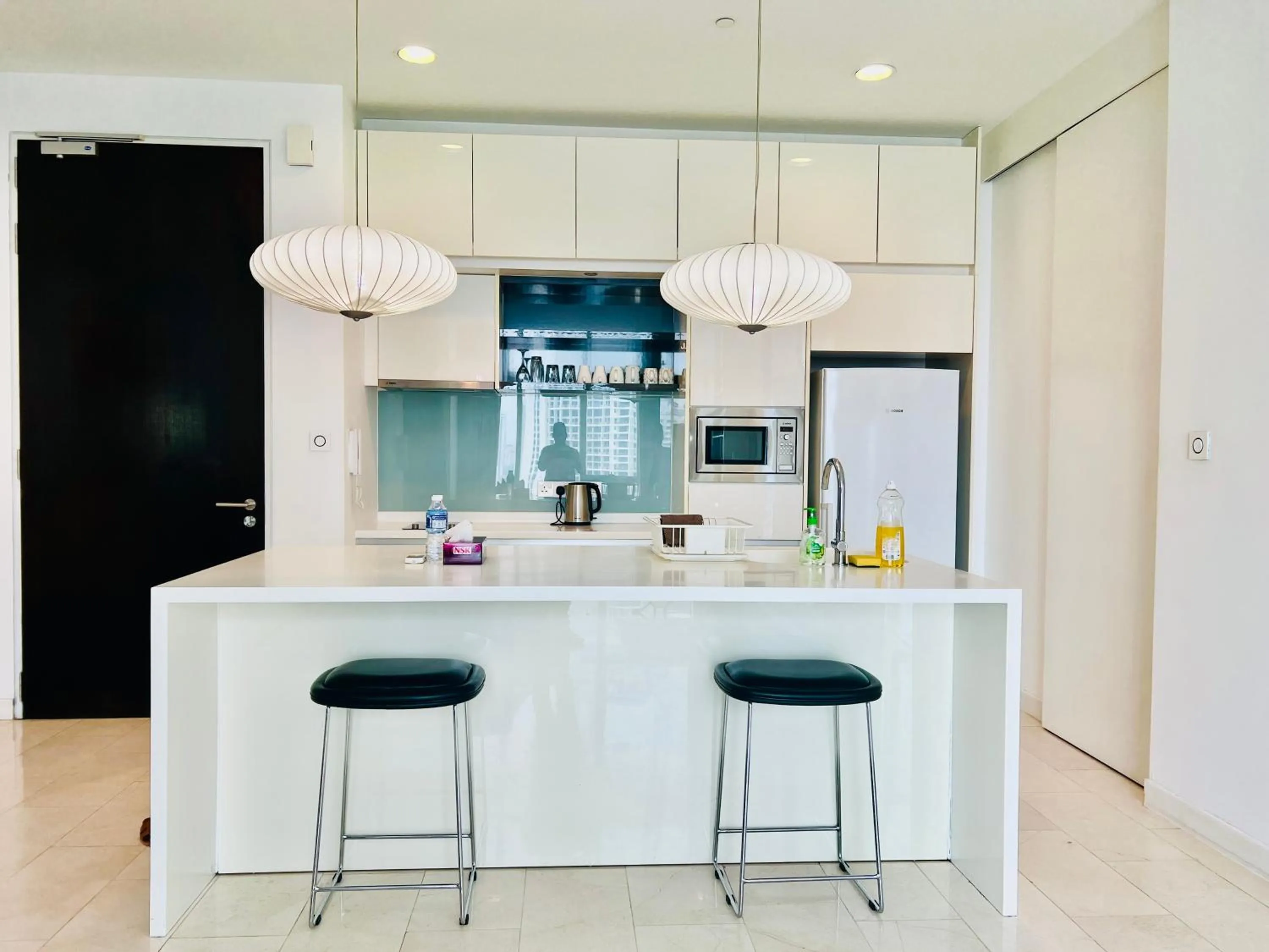 Dining area in Astern Suites at Platinum KLCC