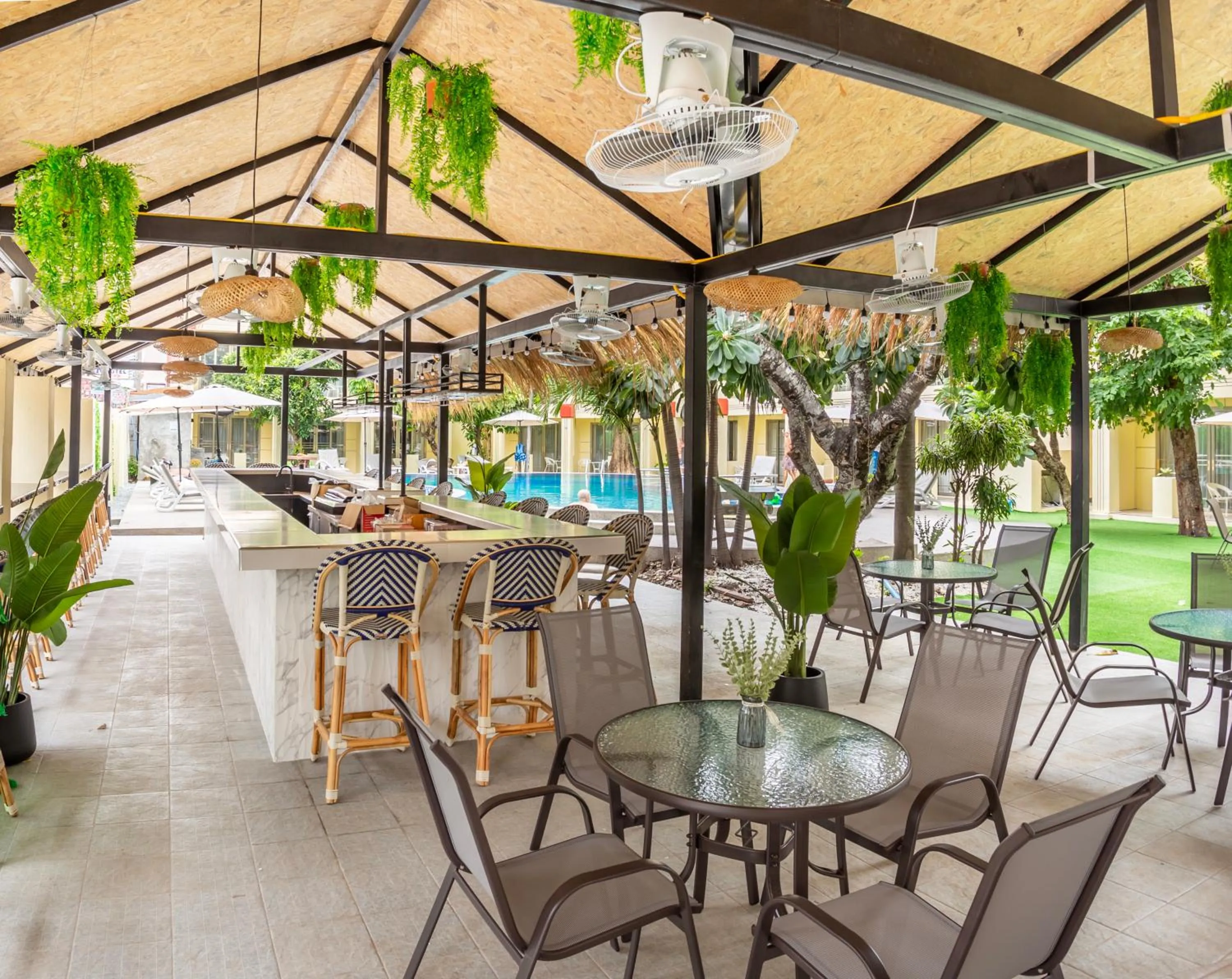 Patio in Mermaid Beach Resort