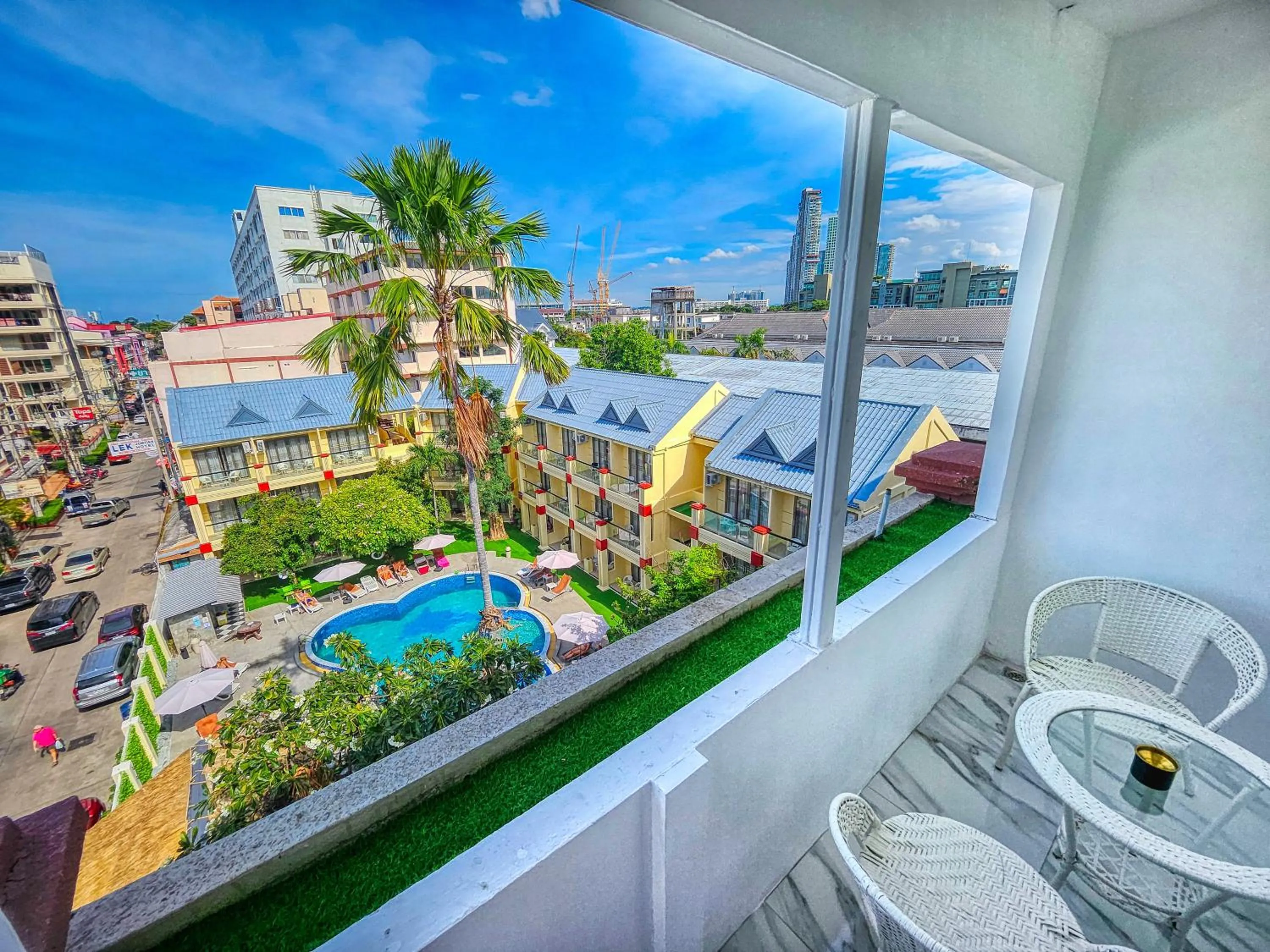 Bird's eye view in Mermaid Beach Resort