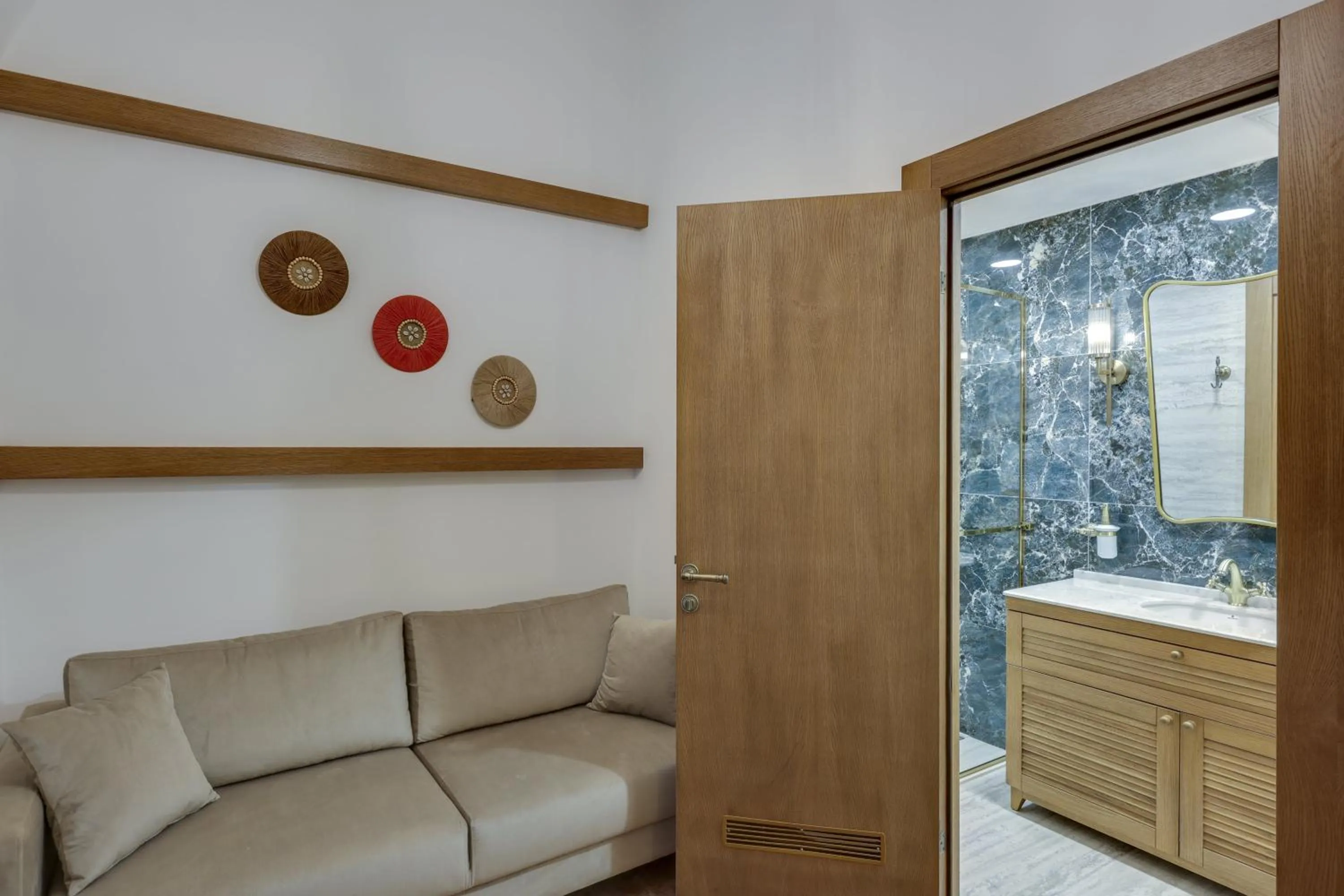 Bathroom in Silk Road Museum Hotel