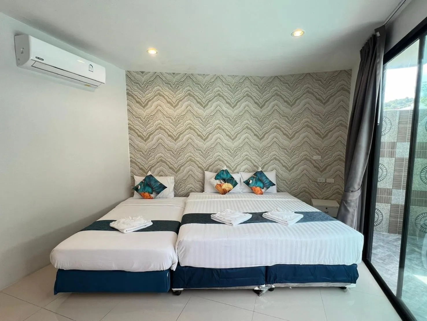 Bed in Chanakarn Pool Access Rawai