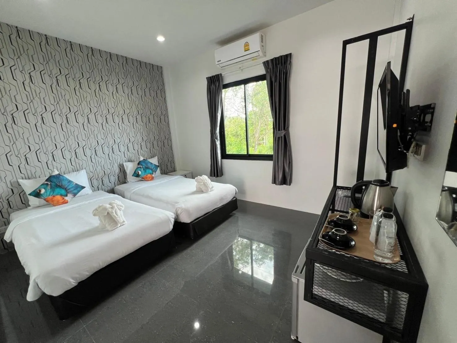 Bed in Chanakarn Pool Access Rawai