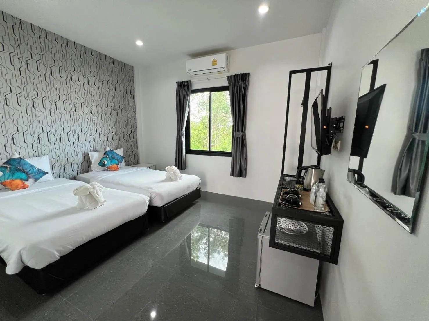 Bed in Chanakarn Pool Access Rawai