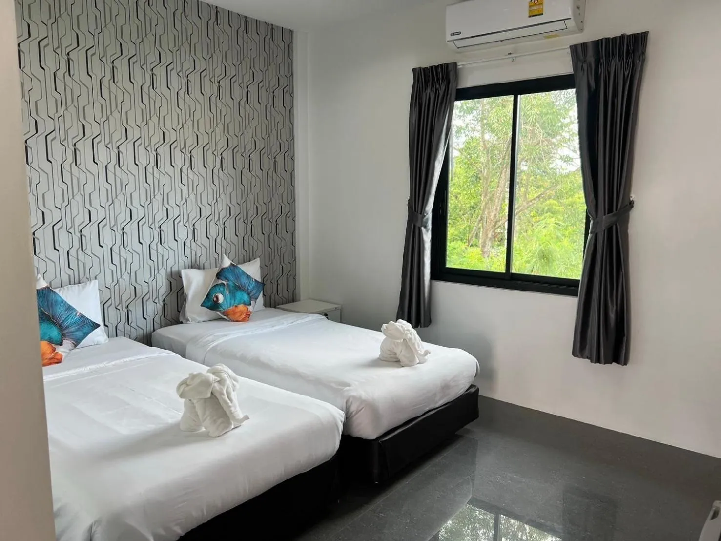 Bed in Chanakarn Pool Access Rawai