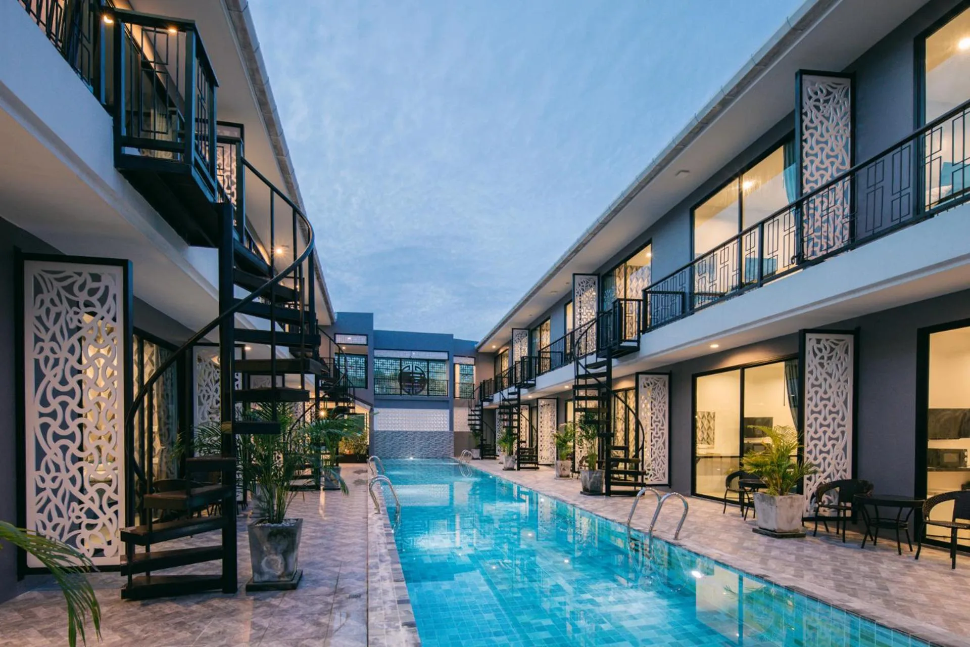 Patio in Chanakarn Pool Access Rawai