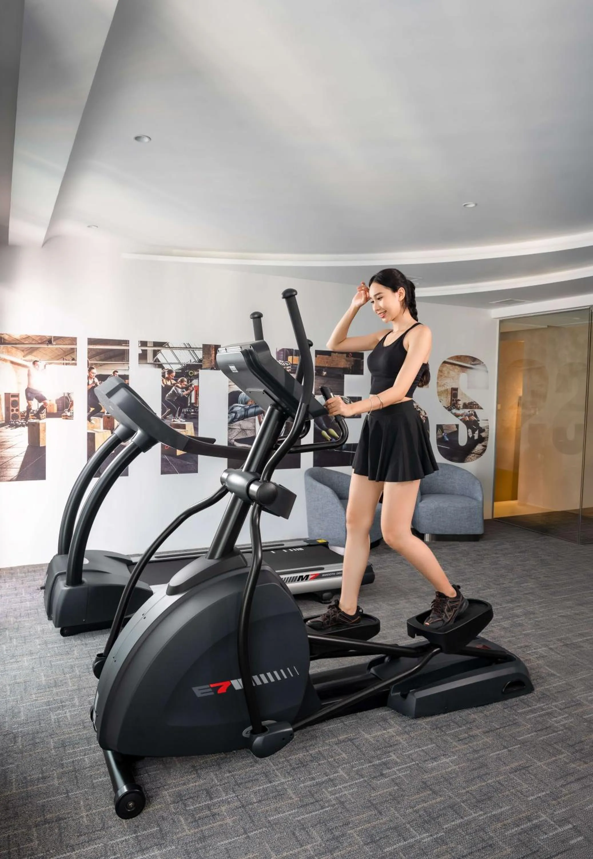 Fitness centre/facilities in Adamas Boutique Hotel Nha Trang