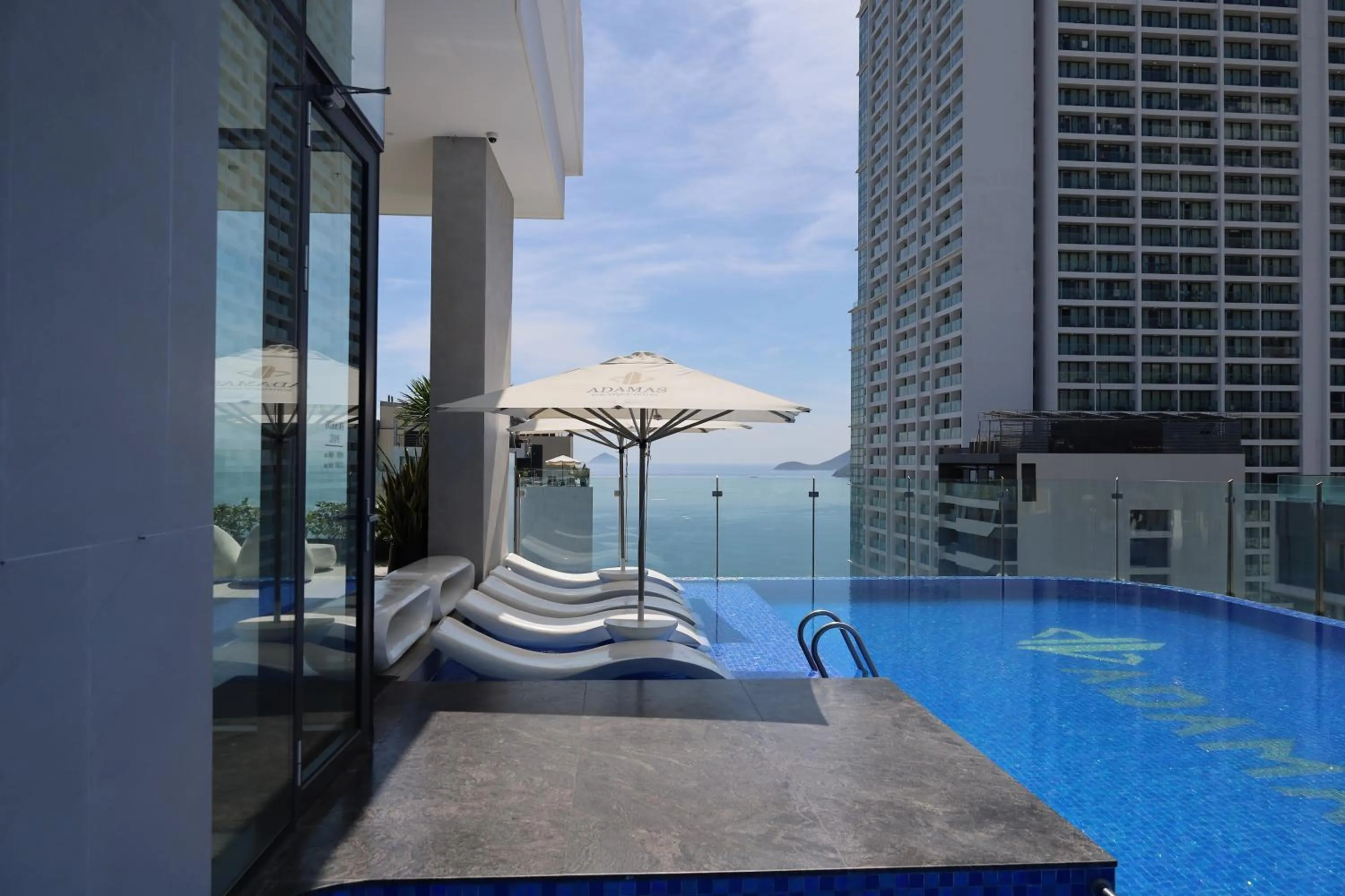 Swimming pool in Adamas Boutique Hotel Nha Trang
