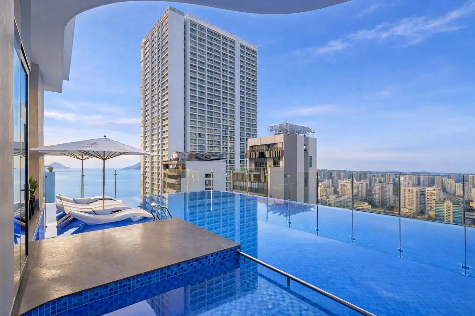 Swimming pool in Adamas Boutique Hotel Nha Trang