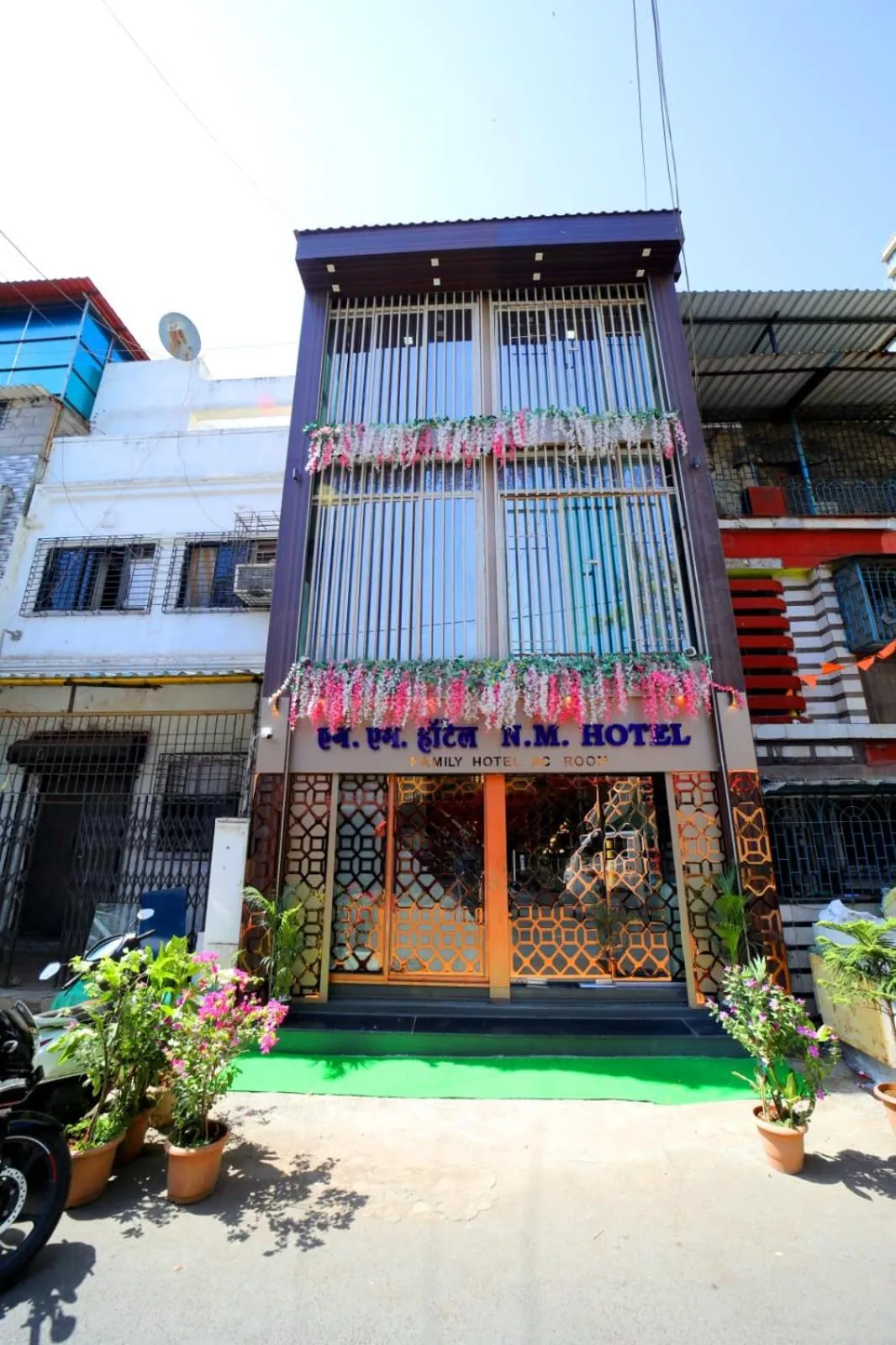 Property building in N.M. Hotel