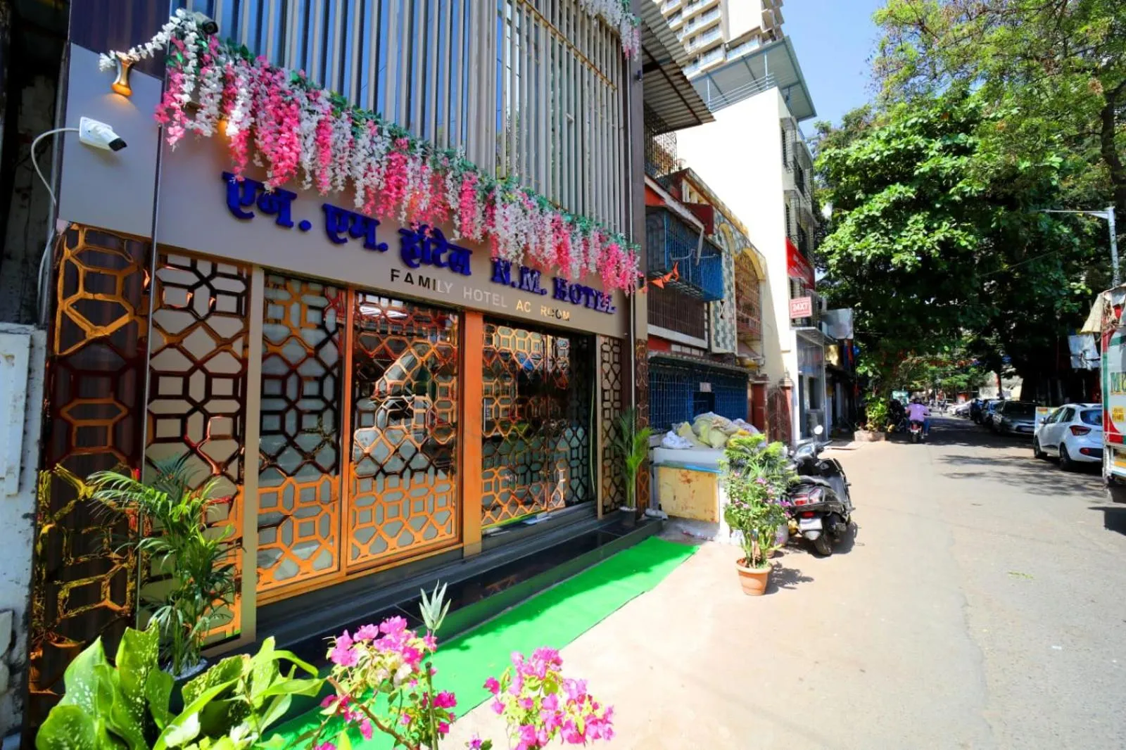 Property building in N.M. Hotel