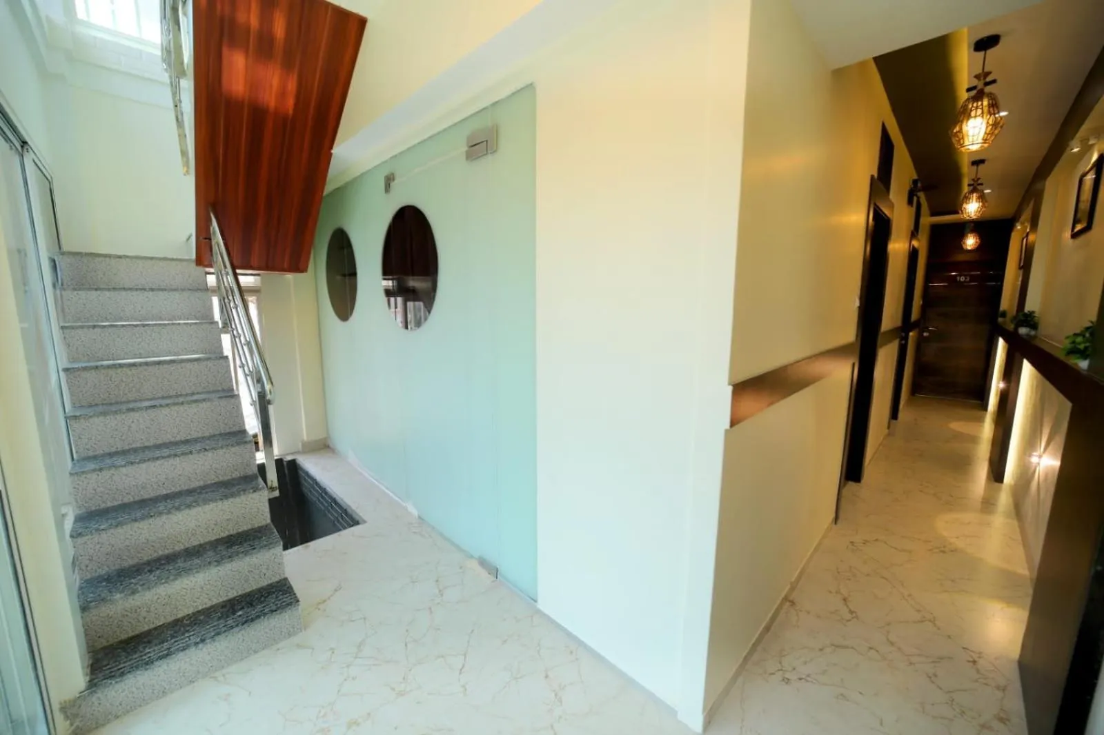 Property building in N.M. Hotel