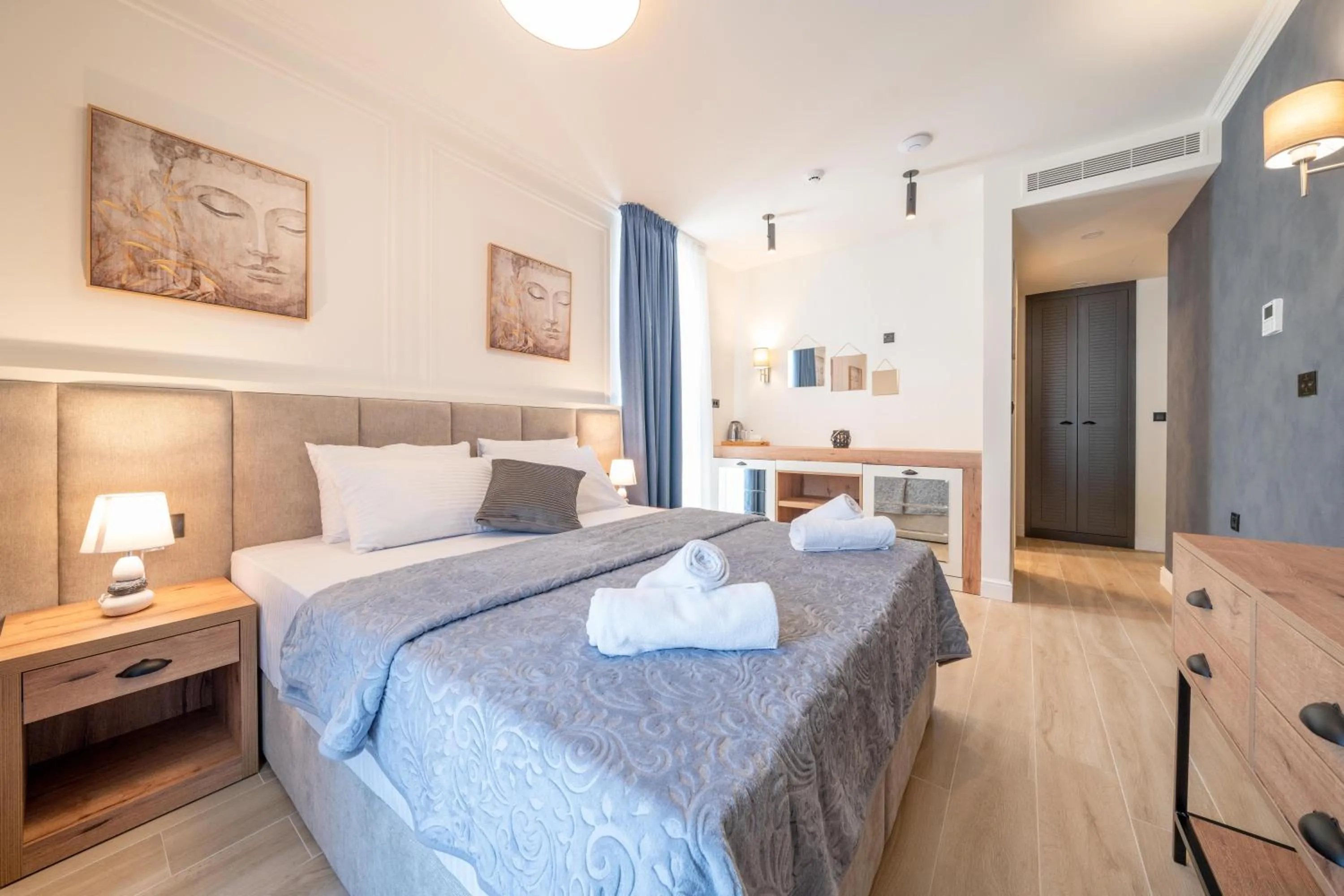 Bedroom in Invictus Hotel