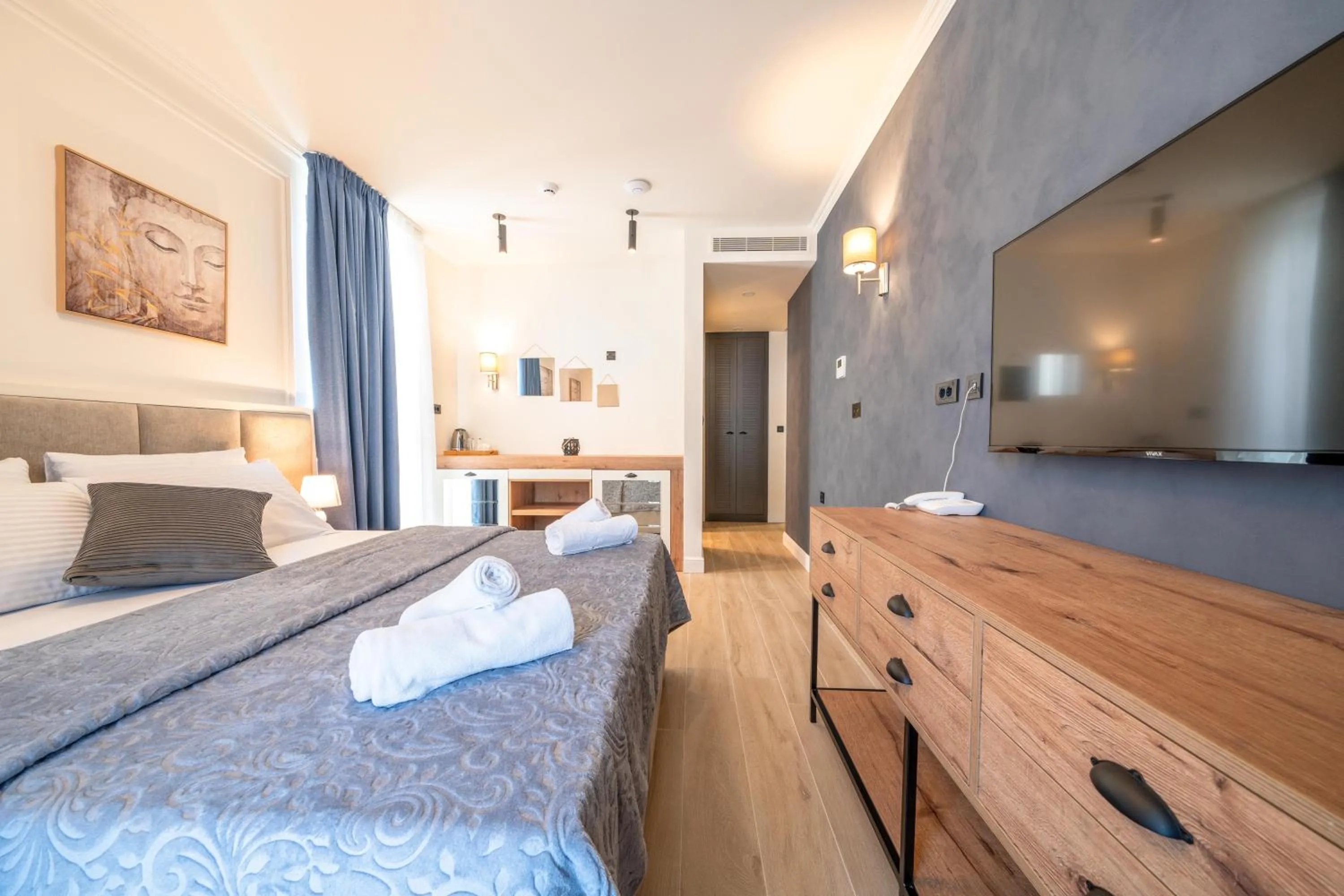 Bedroom in Invictus Hotel