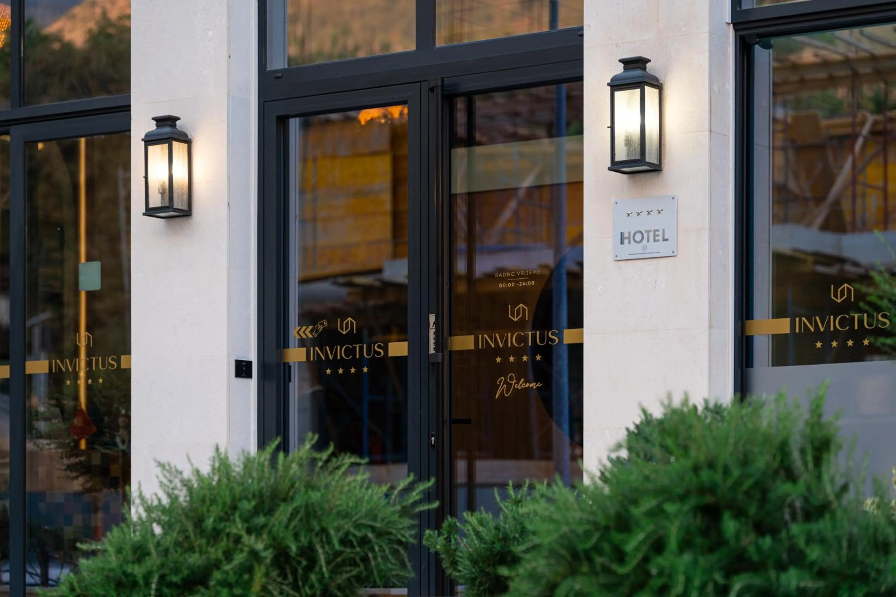 Property building in Invictus Hotel