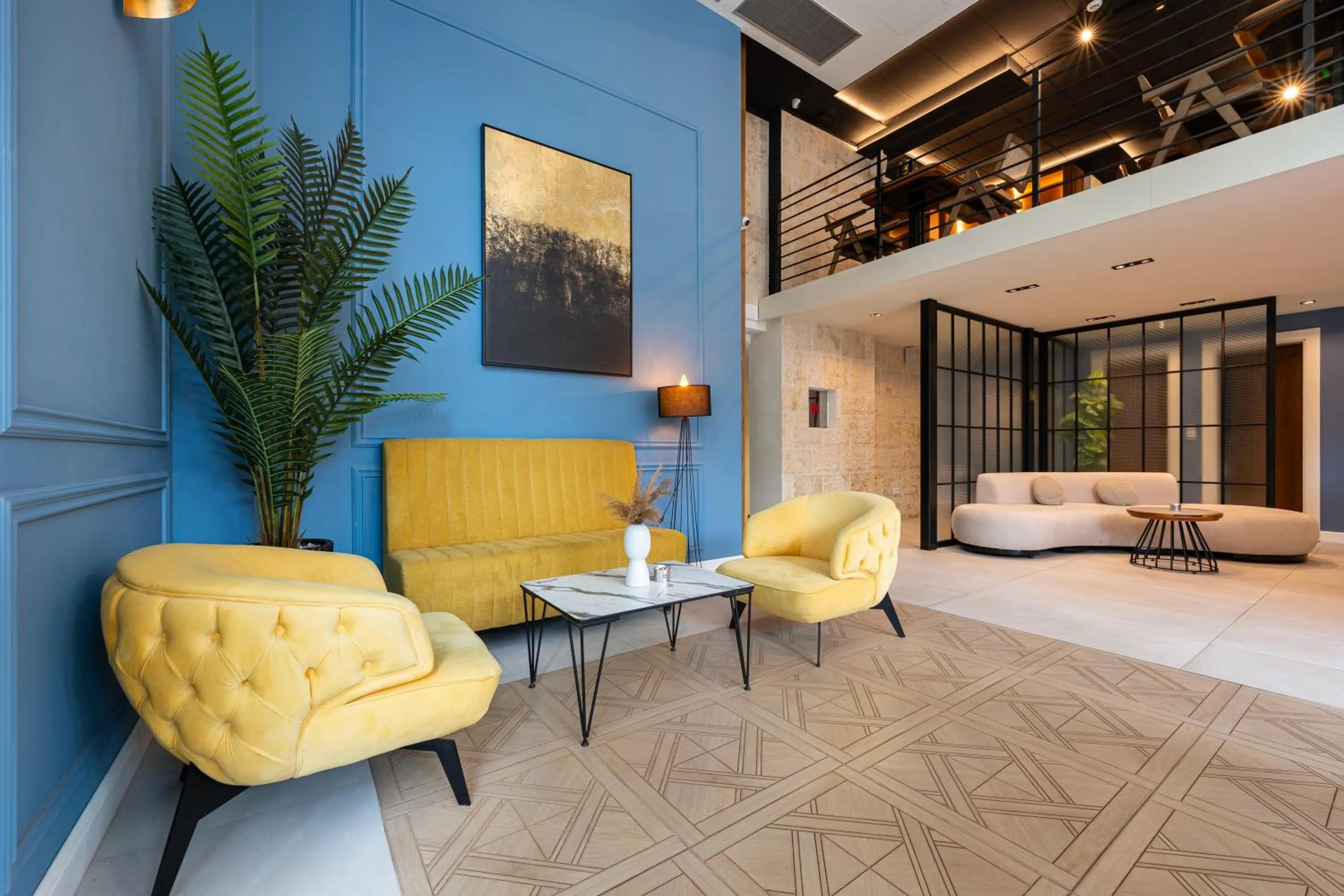 Lobby or reception in Invictus Hotel