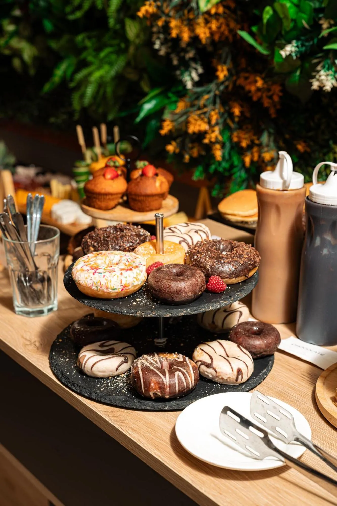 Buffet breakfast in Invictus Hotel