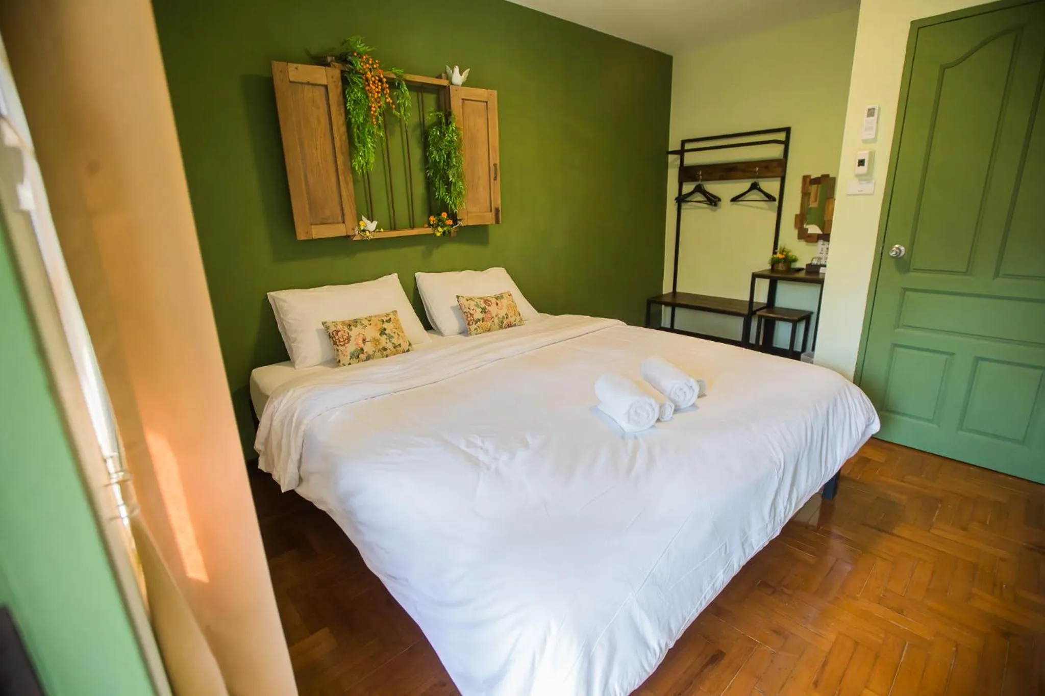 Bedroom, Bed in Iroom Boutique House