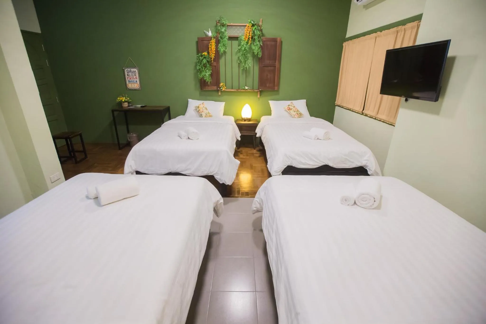 Photo of the whole room, Bed in Iroom Boutique House