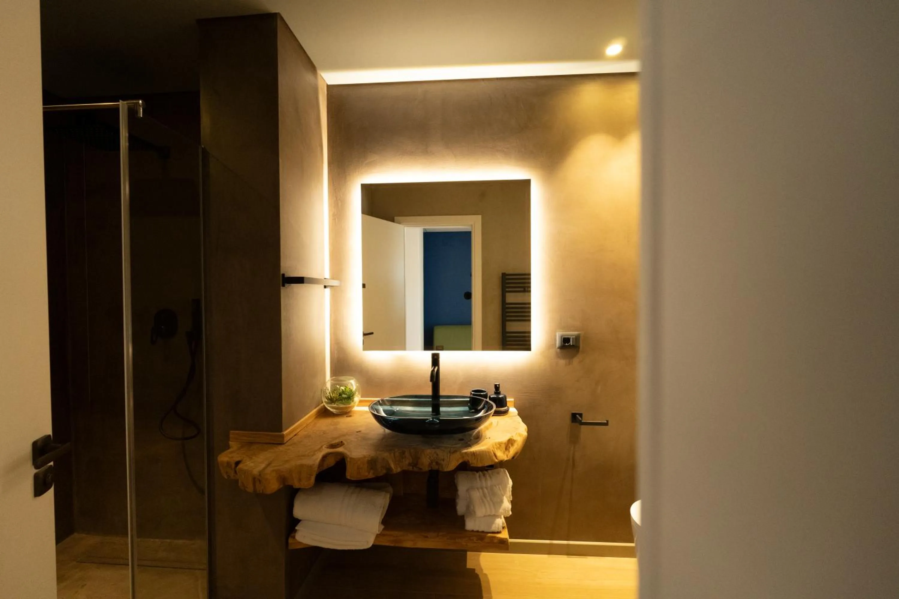 Bathroom in Hotel Ristorante Le Rose