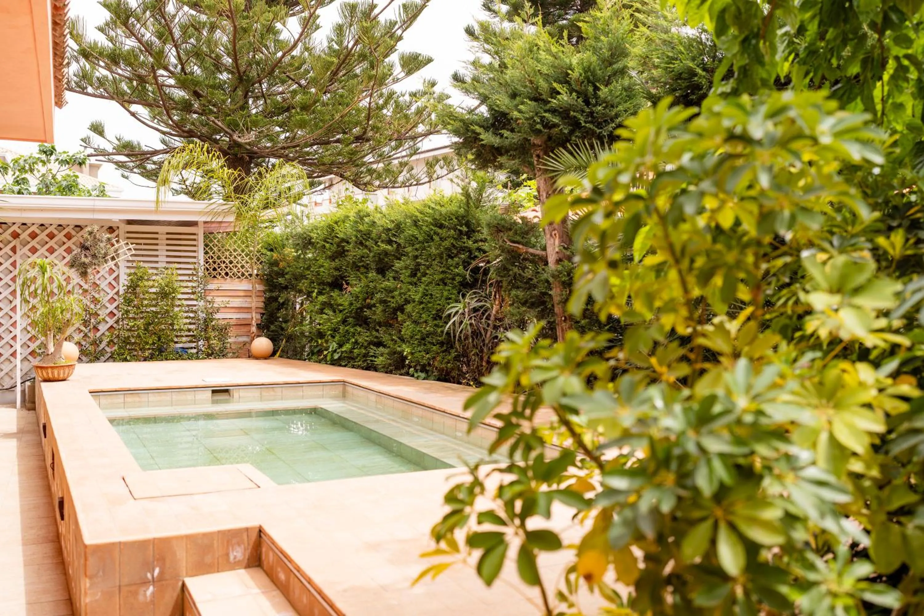 Hot Tub in Hotel Ristorante Le Rose