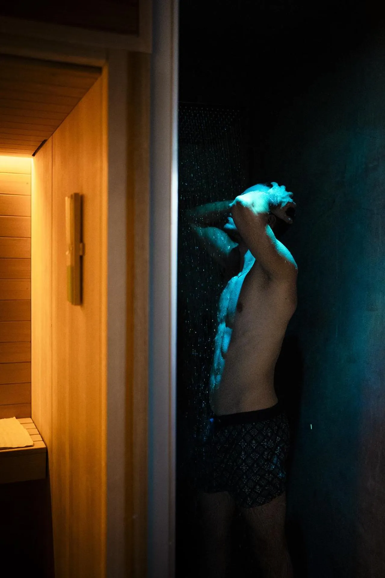 Shower in Hotel Ristorante Le Rose