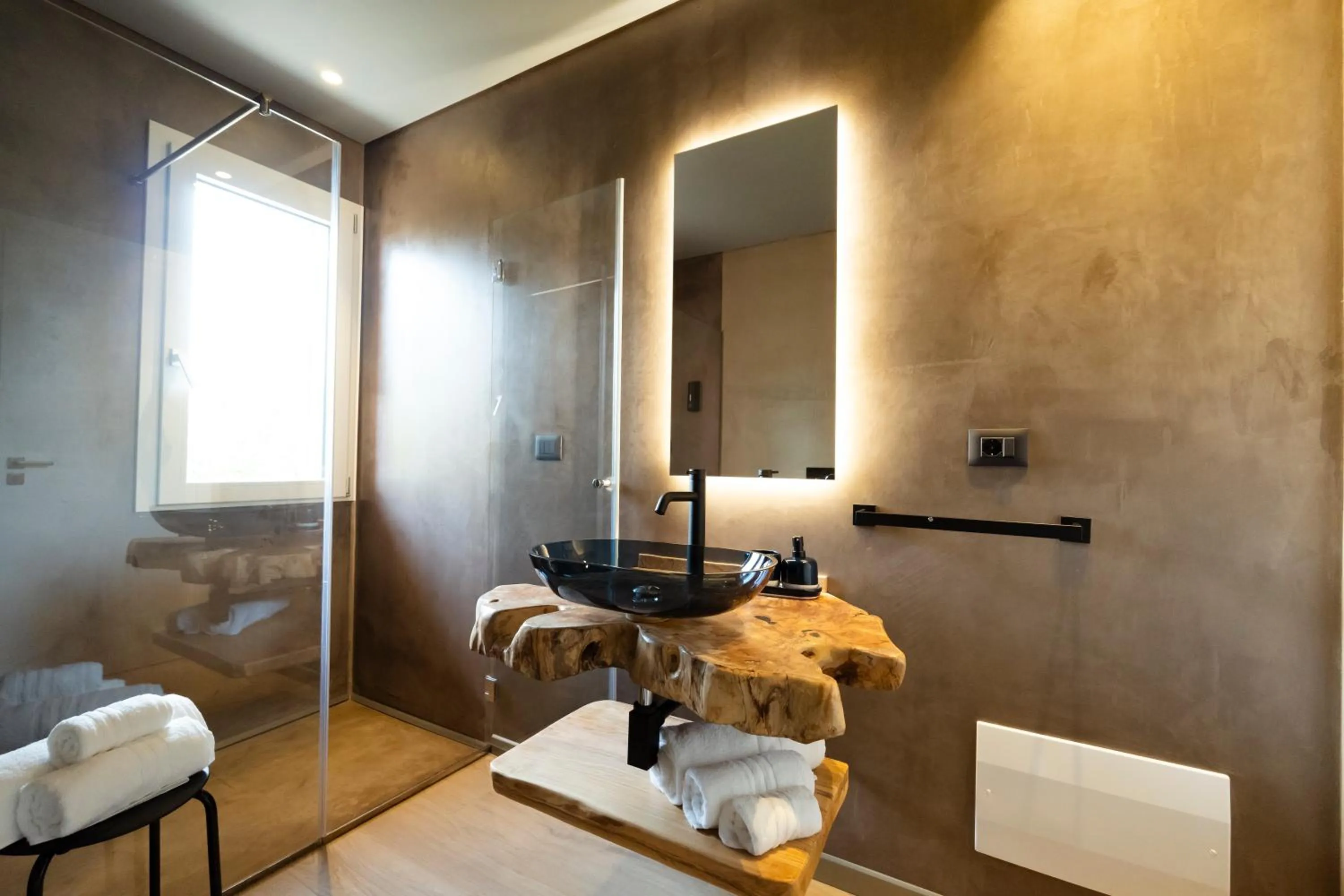 Bathroom in Hotel Ristorante Le Rose