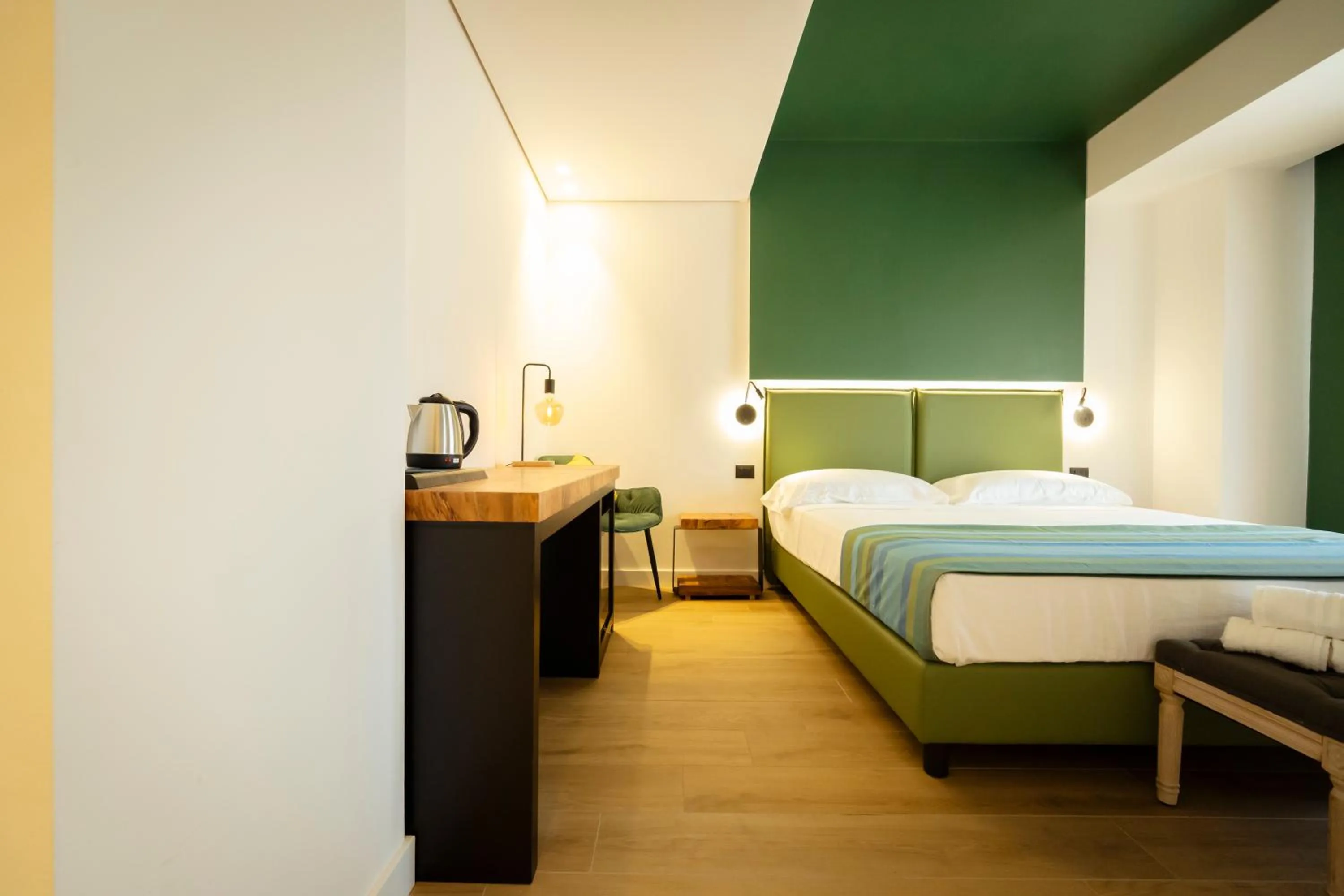 Bedroom, Bed in Hotel Ristorante Le Rose