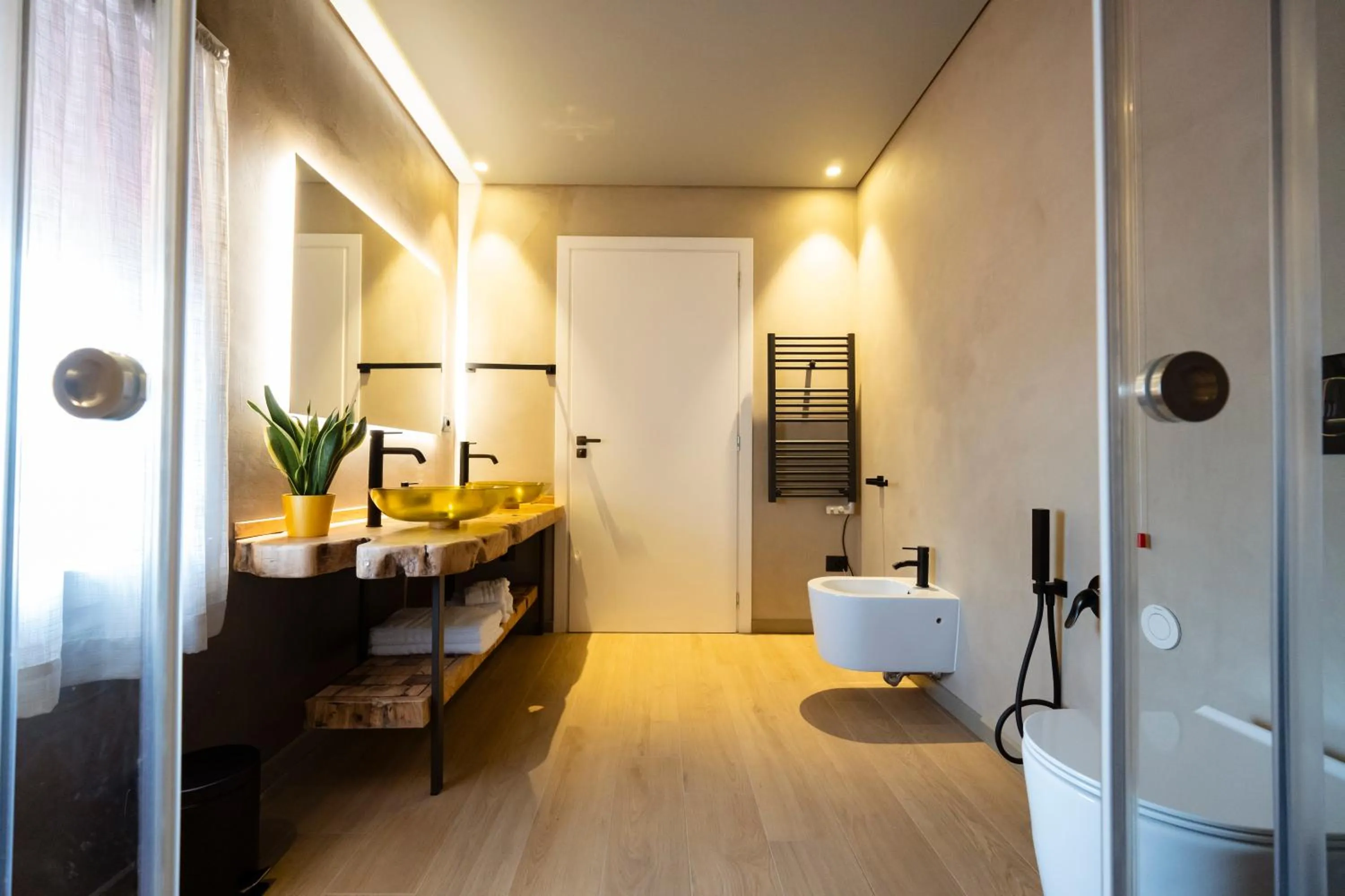 Toilet in Hotel Ristorante Le Rose