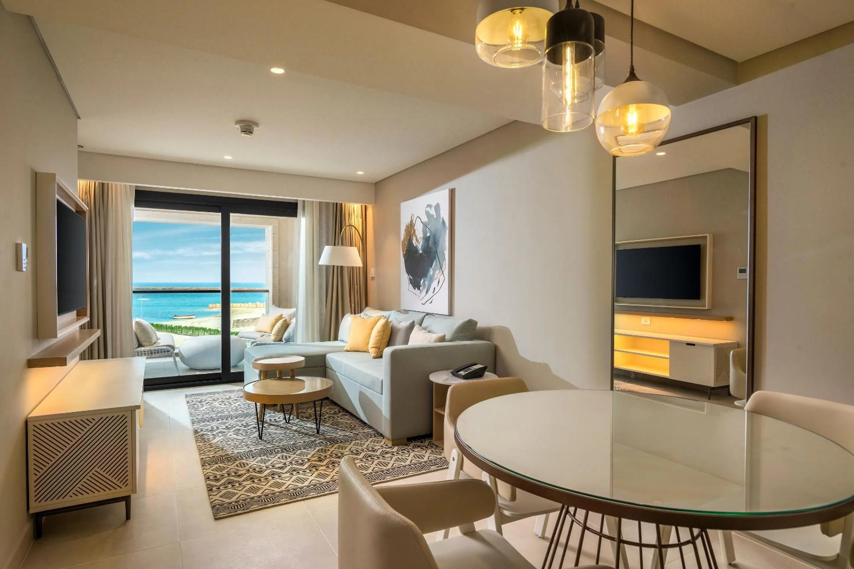 Living room in Palma Bay Rotana Resort - New Alamein