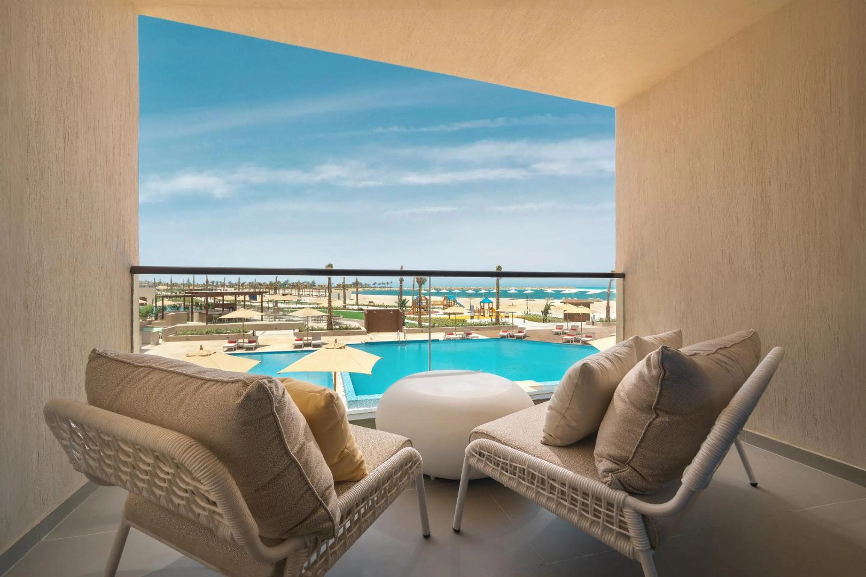 Balcony/Terrace in Palma Bay Rotana Resort - New Alamein