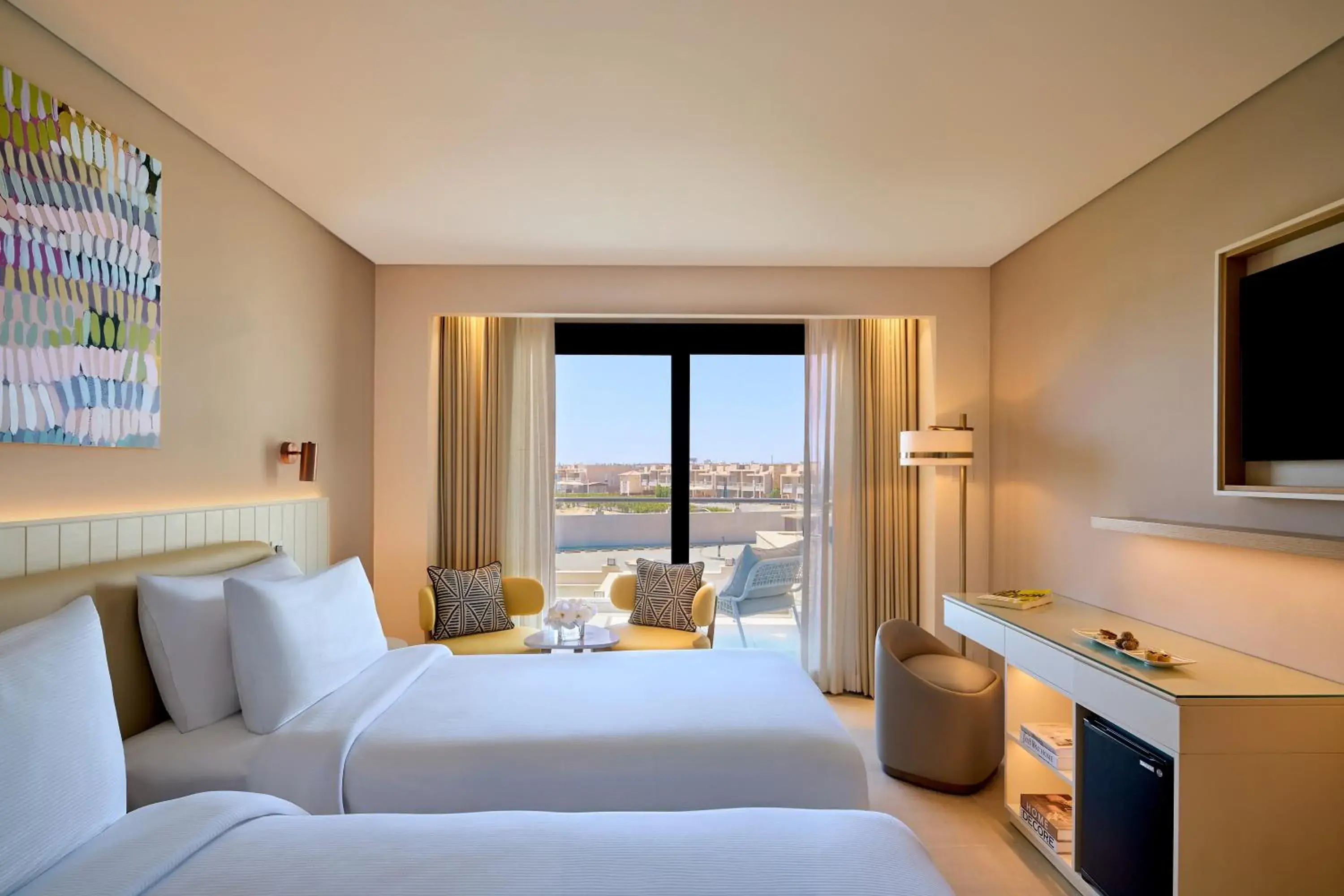 Marina City View Room - Twin Beds in Palma Bay Rotana Resort Marina City View Room - Twin Beds in Palma Bay Rotana Resort