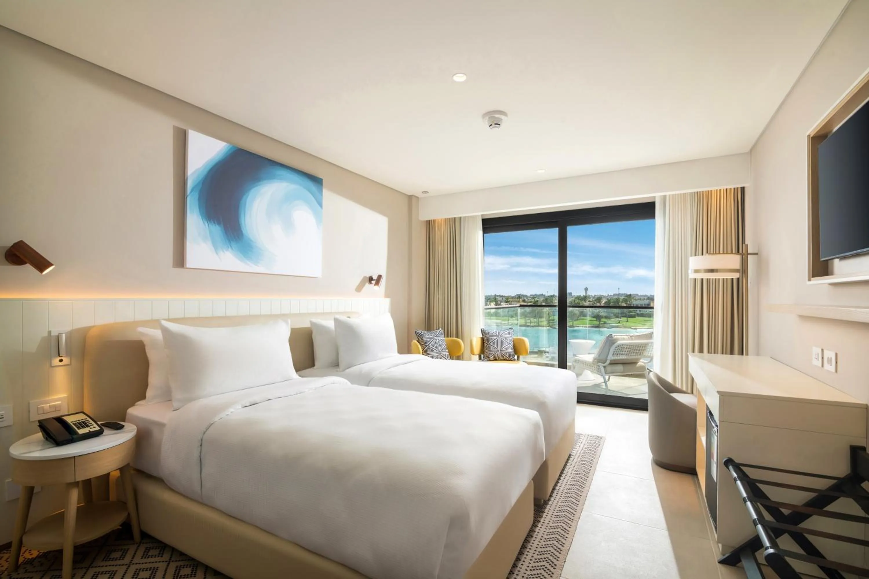 Photo of the whole room, Bed in Palma Bay Rotana Resort - New Alamein