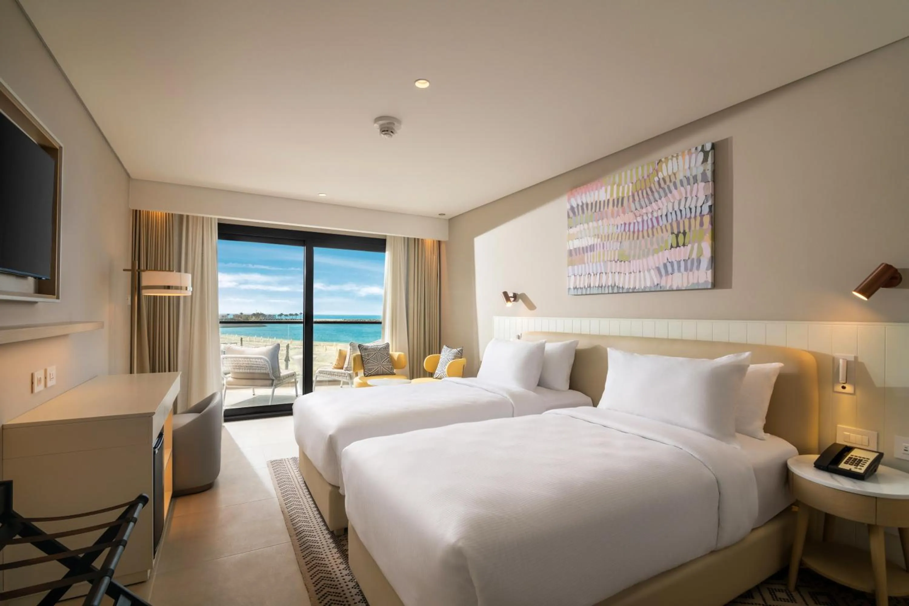 Bedroom, Bed in Palma Bay Rotana Resort - New Alamein