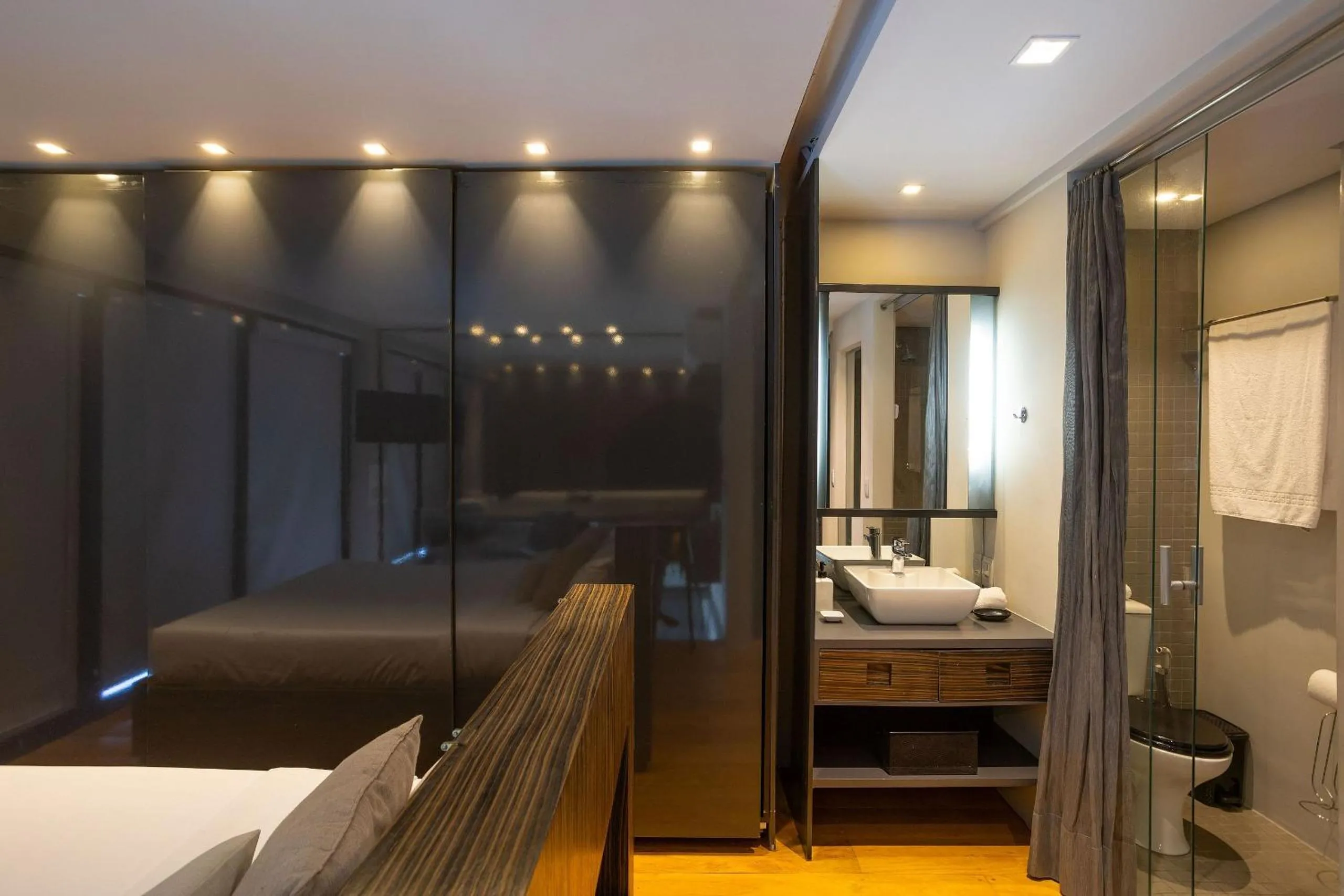 Bed in Urbano Duplex