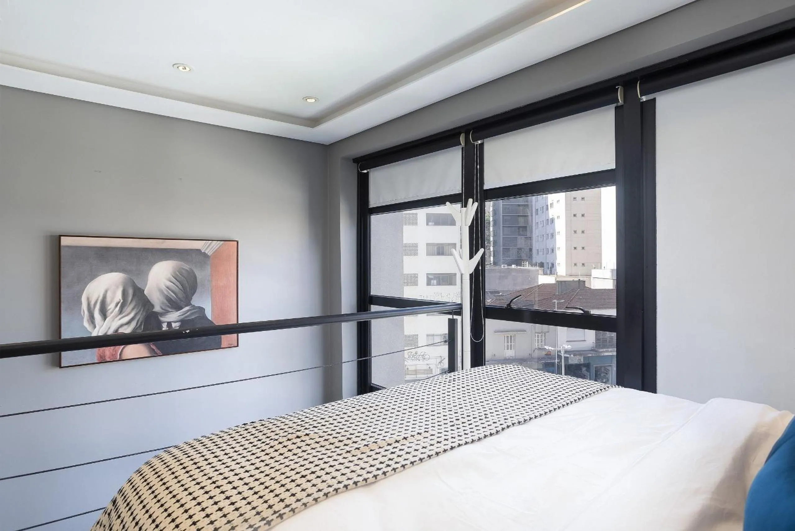 Bedroom, Bed in Urbano Duplex