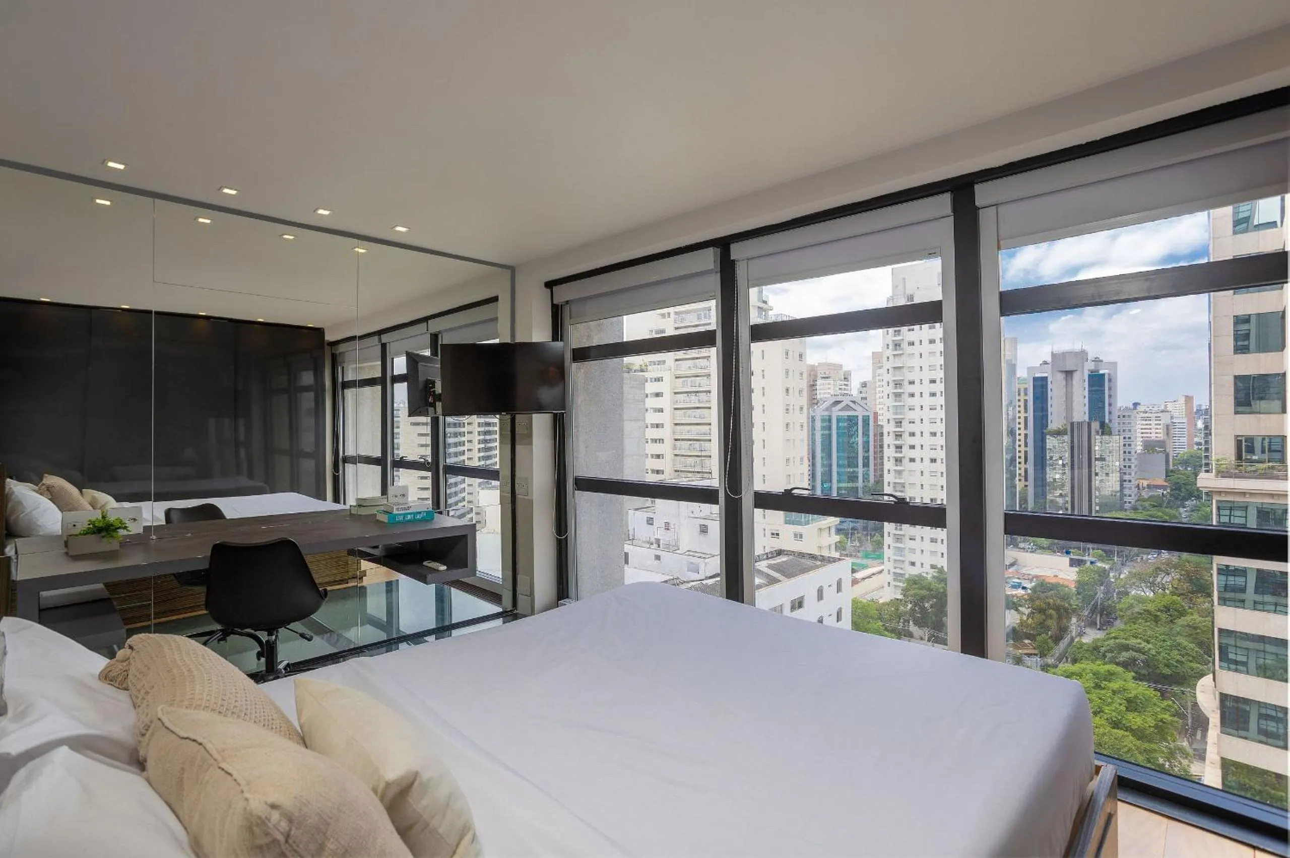 Bed in Urbano Duplex