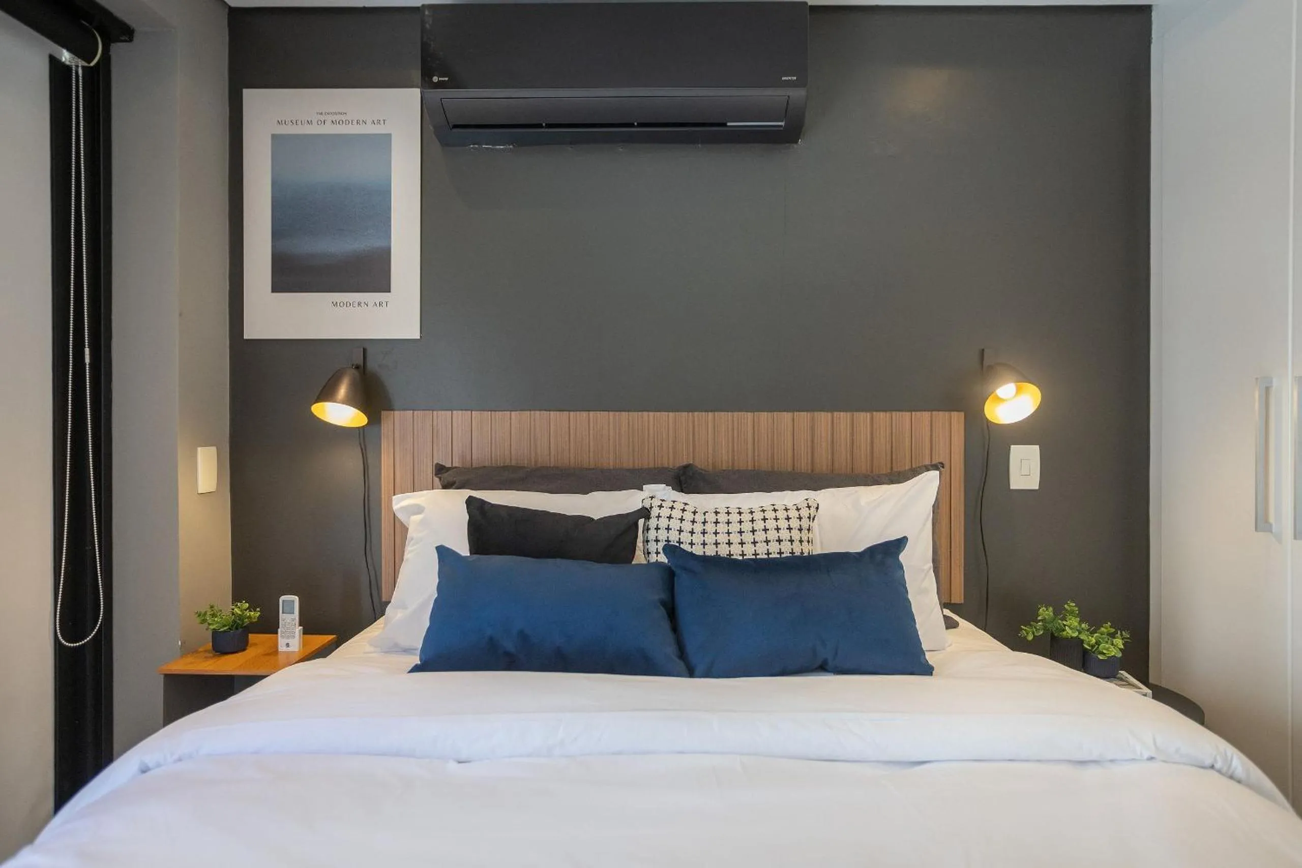 Bedroom, Bed in Urbano Duplex