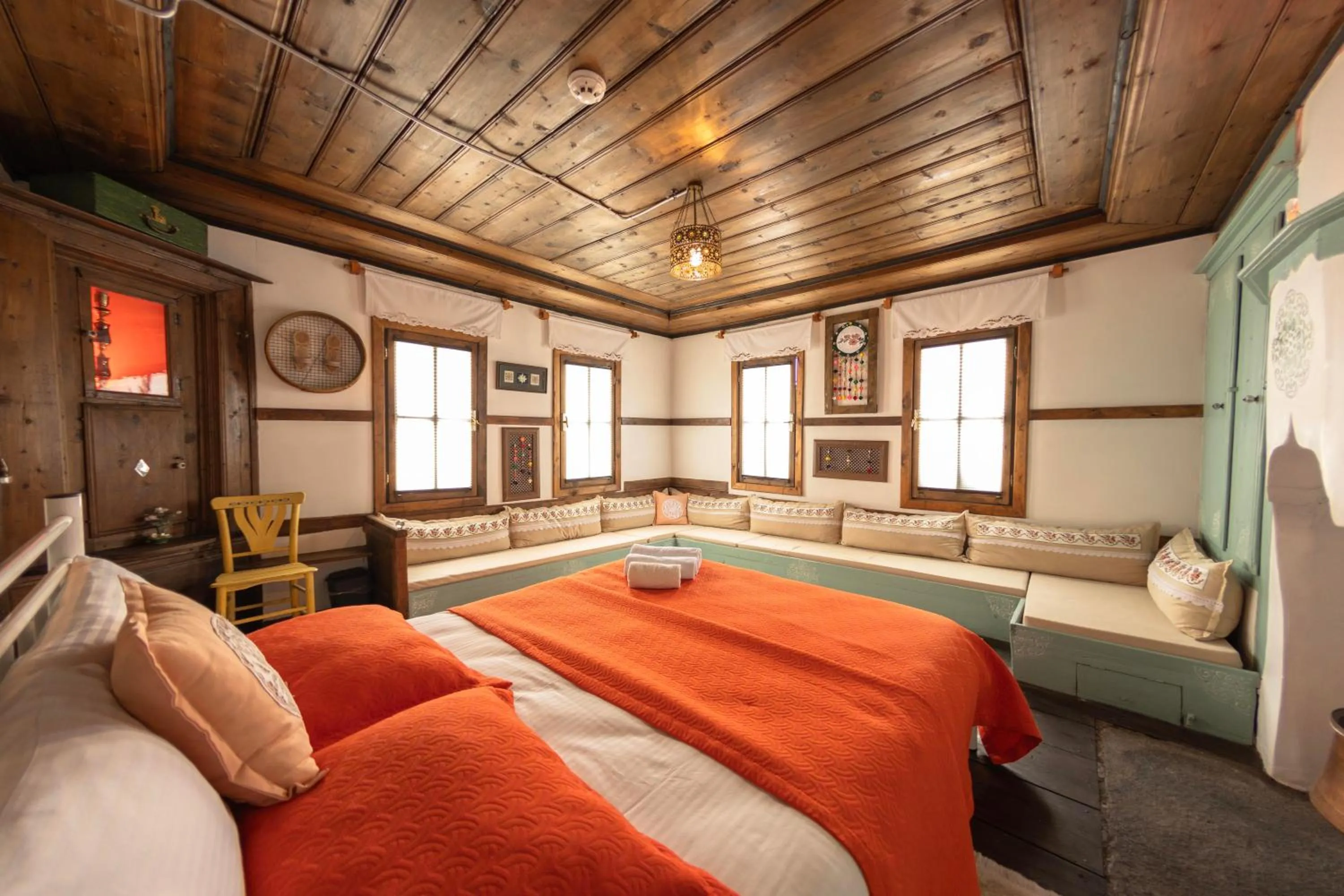 Bed in Arslan Bey Konağı Butik Otel