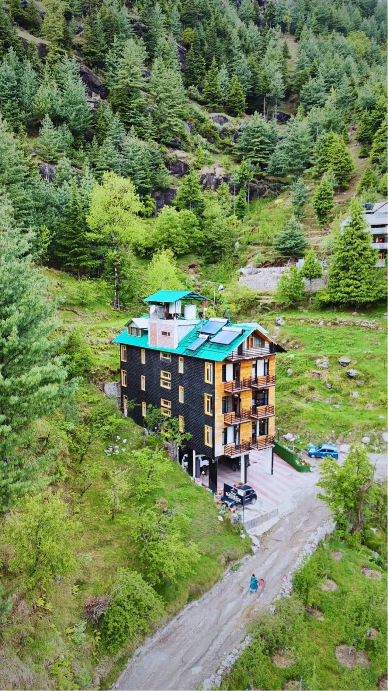 Property building in Hotel Black Magic