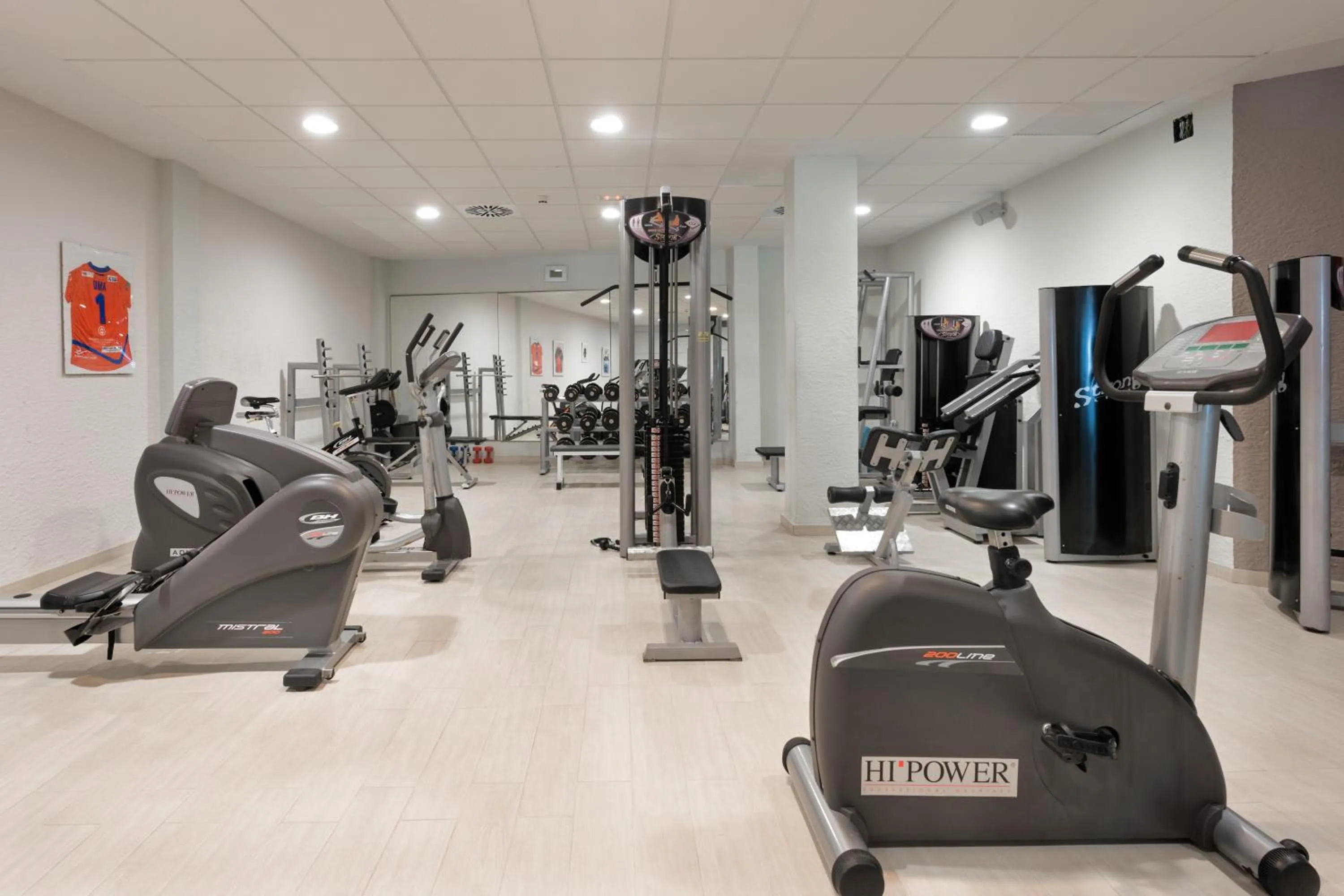 Fitness centre/facilities in Hotel Sun Palace Albir & Spa