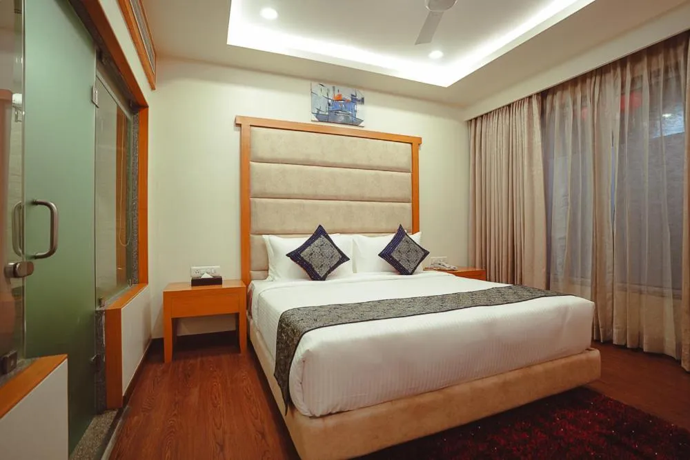 Bed in Ramee The Srinivas Palace