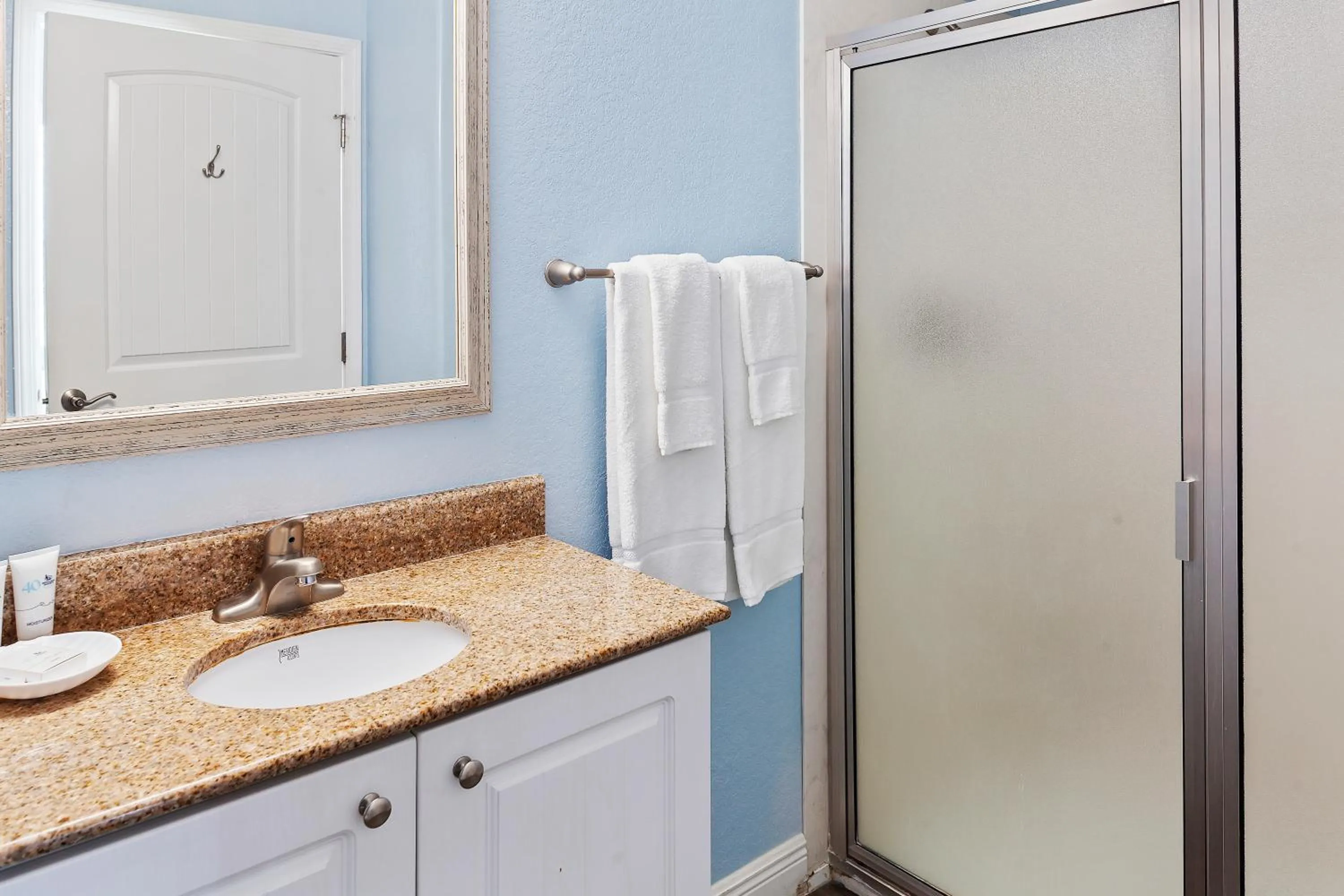 Shower in Royal Floridian Resort South by Spinnaker